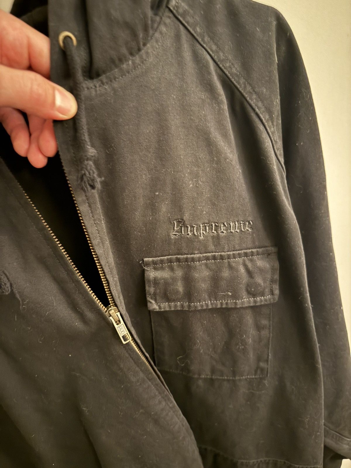 Supreme Supreme Black Parka Size US M / EU 48-50 / 2 - 6 Thumbnail