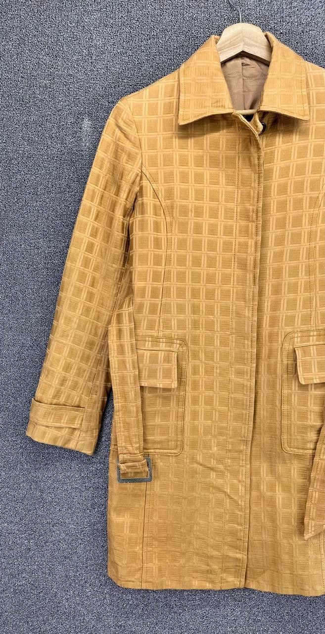 5351 POUR LES HOMMES Vintage 5351 Pour Les Hommes Trench Coat Long Jacket Size S / US 4 / IT 40 - 3 Thumbnail