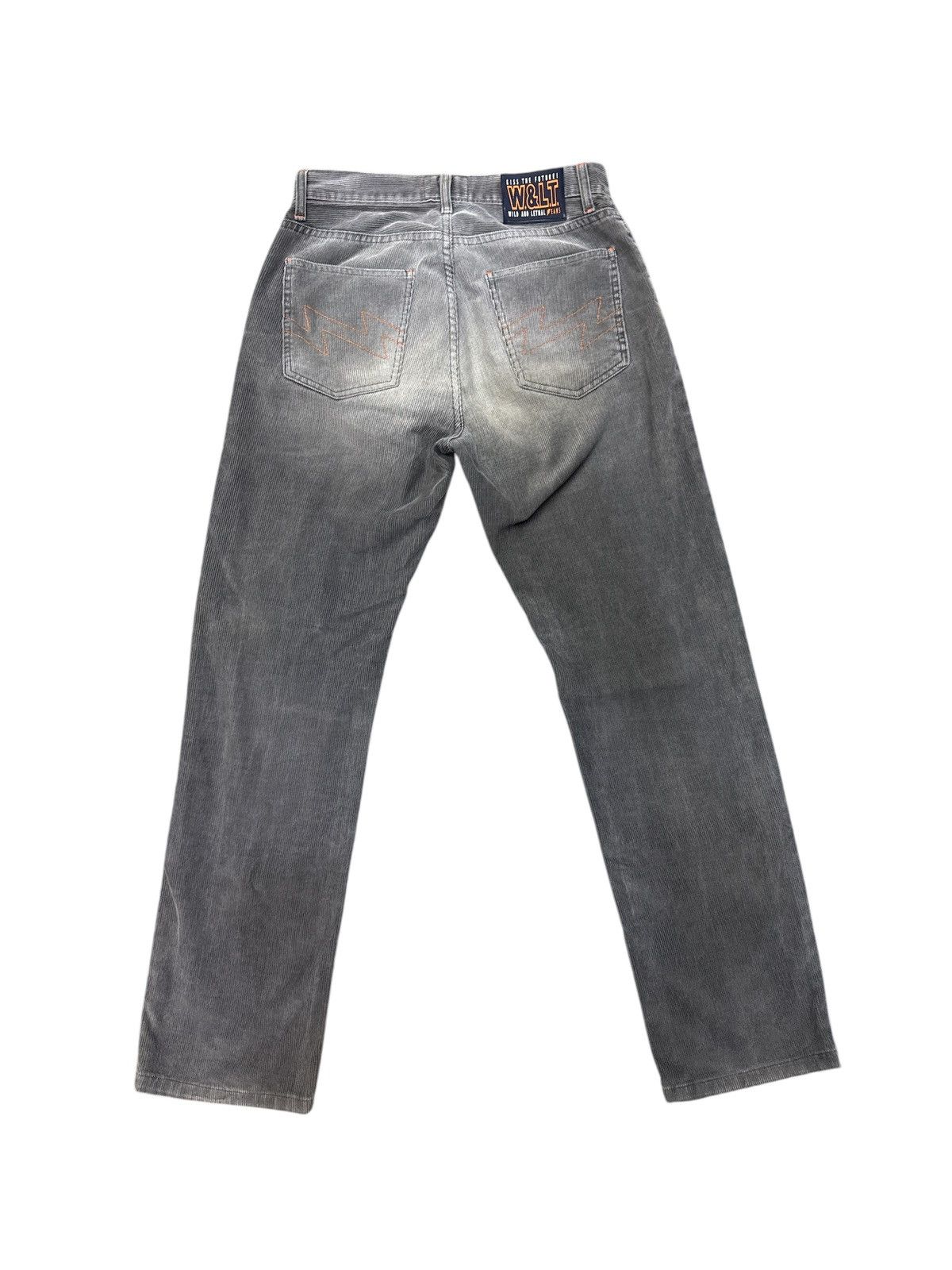 W&LT W&L.T. CORDUROY DISTRESSED PANTS JEANS Size US 31 - 2 Thumbnail