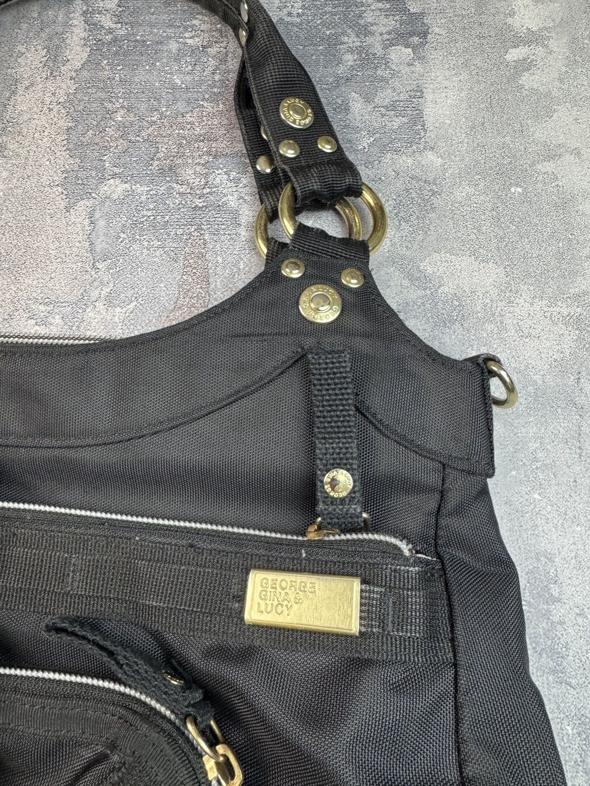 Japanese Brand George Gina & Lucy Bag GGL Alyx Style Vintage Y2k AvantGarde Size ONE SIZE - 3 Thumbnail