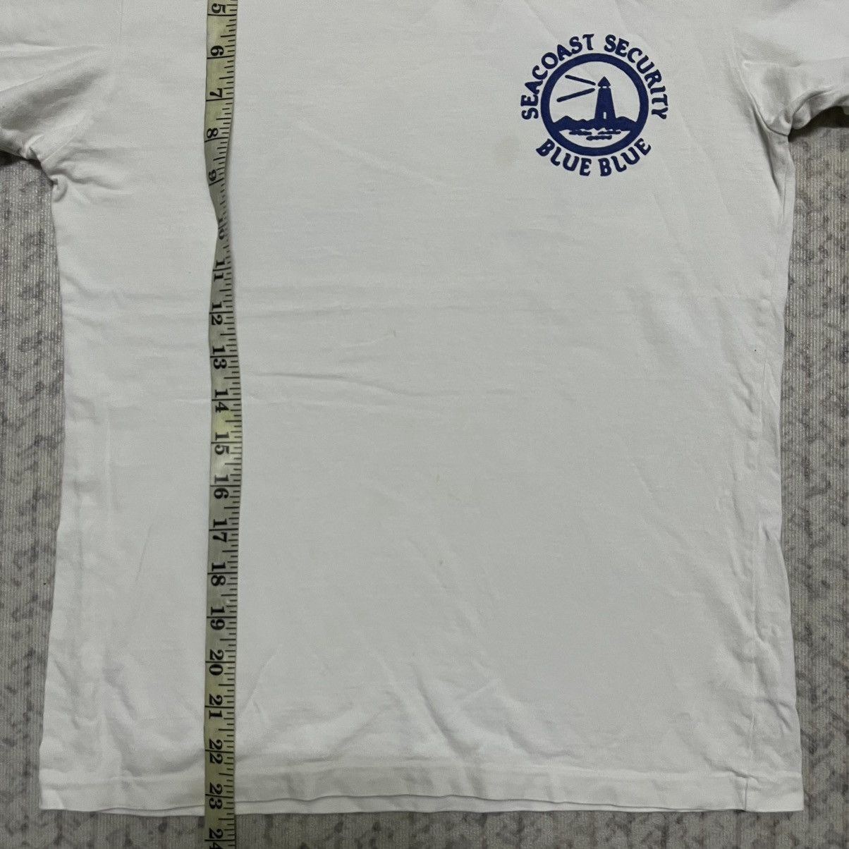 Blue Blue Japan Distressed Blue Blue Japan Seacoast Security Tees Size US XXS / EU 40 - 13 Thumbnail