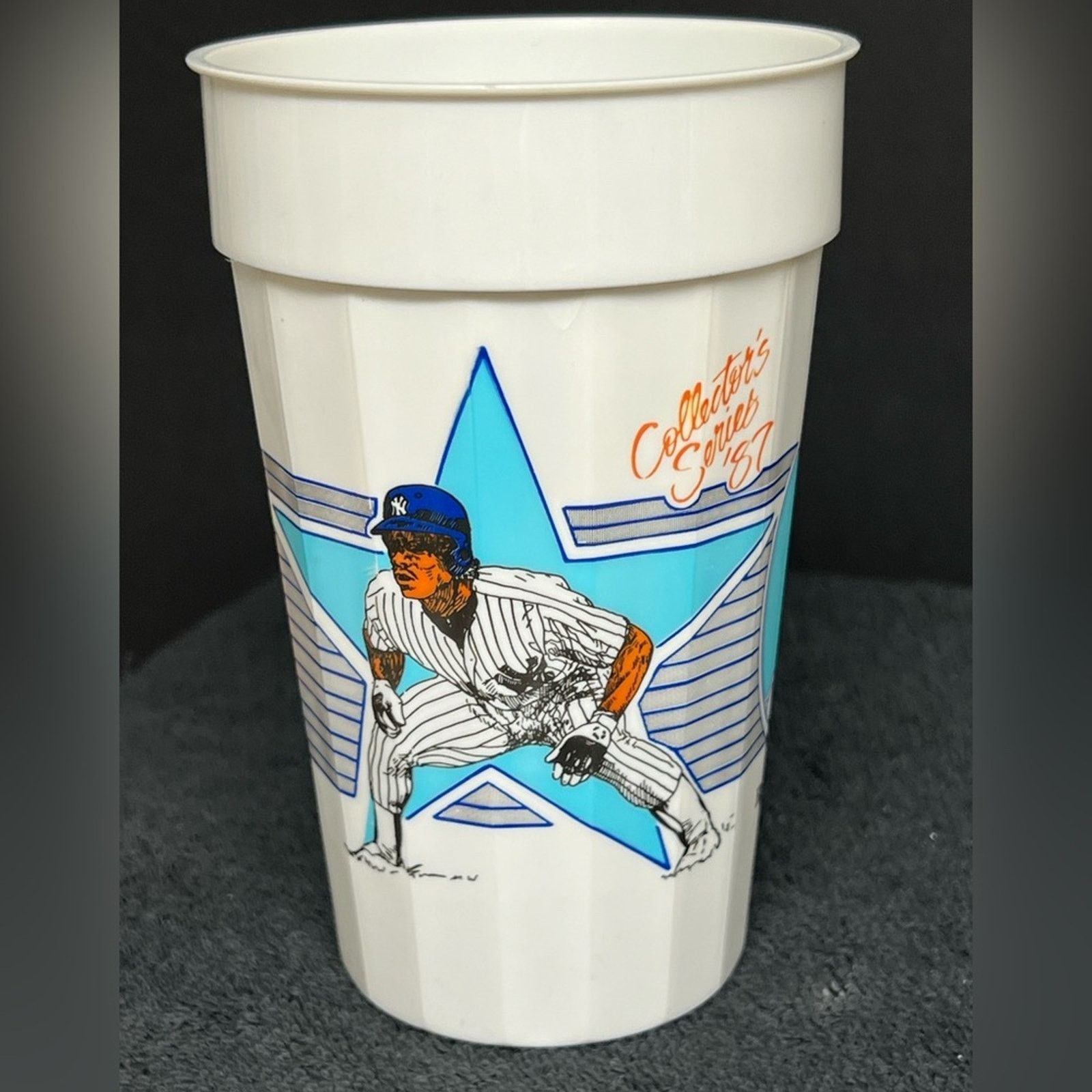 MLB Rickey Henderson New York Yankees 1987 Collectors Cup NY HOF Size ONE SIZE - 2 Thumbnail