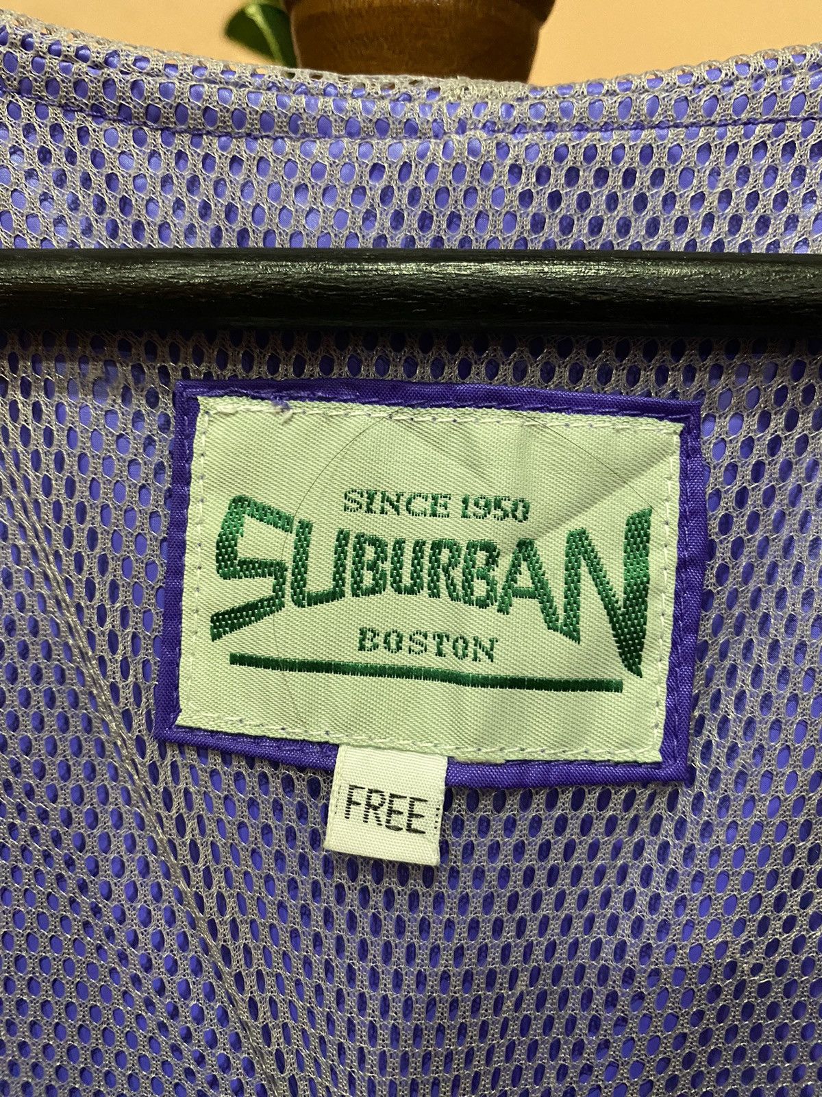 Japanese Brand Suburban Boston Hooded Raincoat Vintage 1990s Made in Japan Size US L / EU 52-54 / 3 - 6 Thumbnail