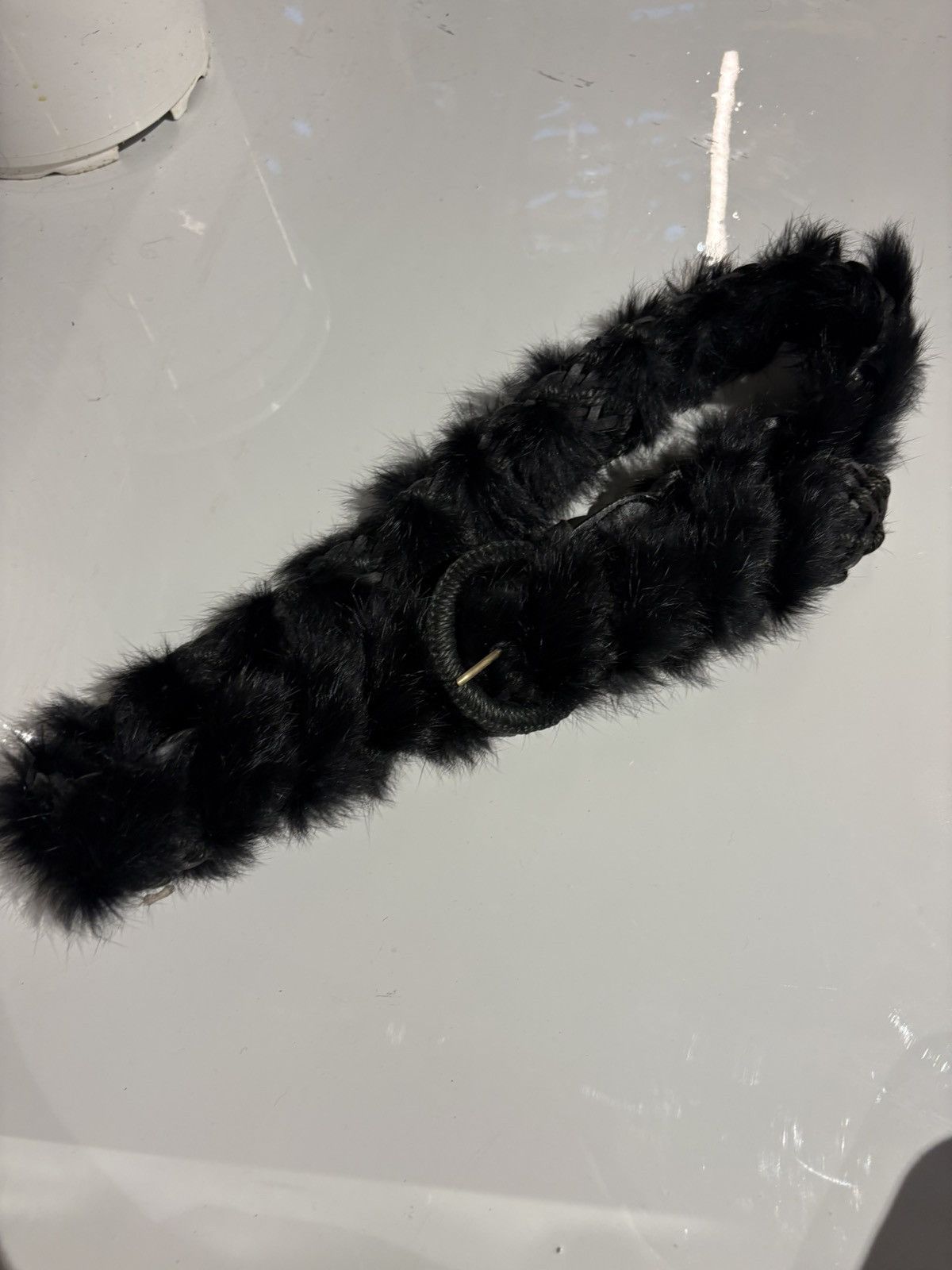 Vintage y2k fur belt Size ONE SIZE - 10 Thumbnail