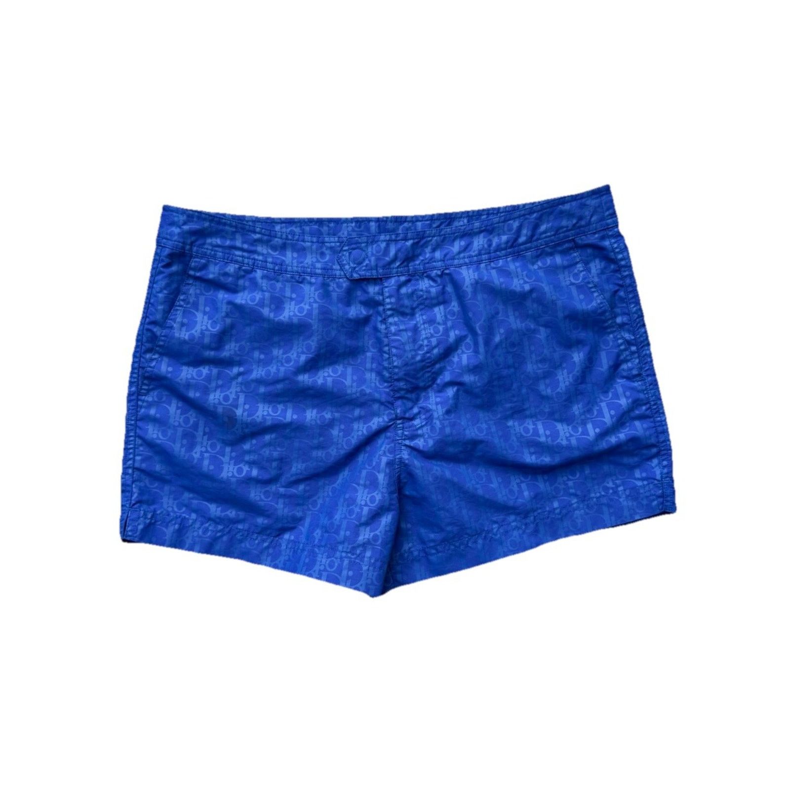 Dior Size M - Dior Oblique Logo Monogram Swim Shorts Size US 31 - 1 Thumbnail