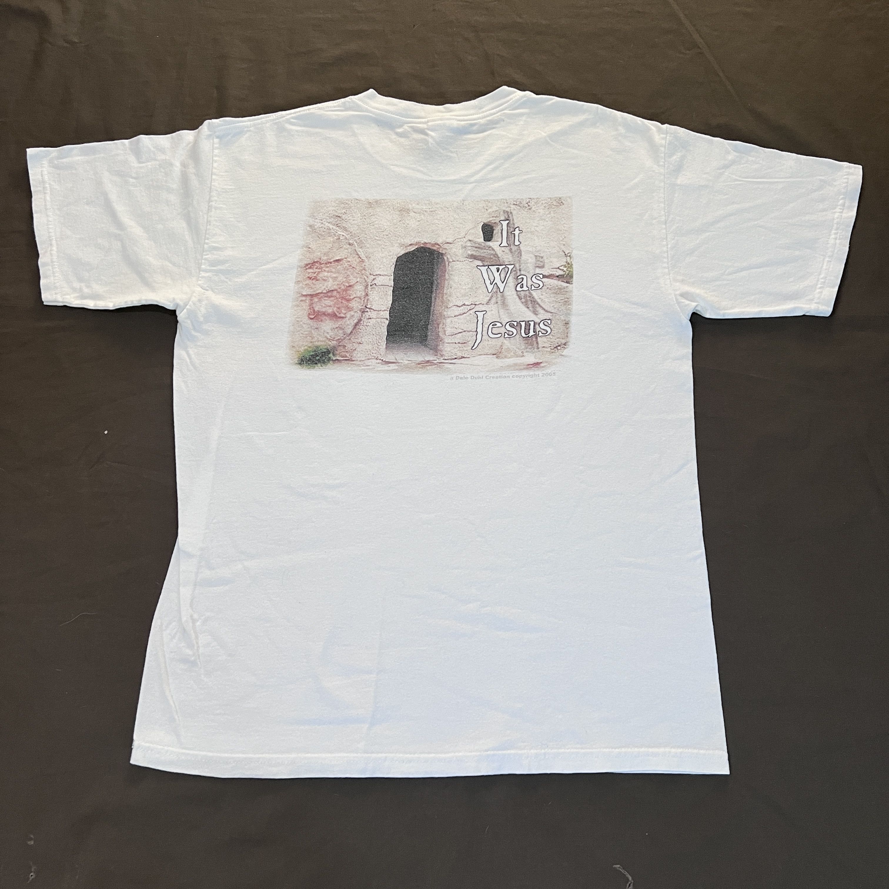 Vintage Vintage Y2K Jesus God Bible Holy Promo Tee Size US L / EU 52-54 / 3 - 2 Thumbnail