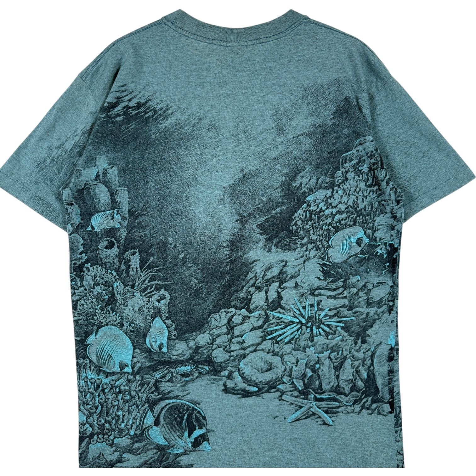 Signal Sport Vintage Sea Life AOP Nature Tee 90s L Size US L / EU 52-54 / 3 - 6 Thumbnail