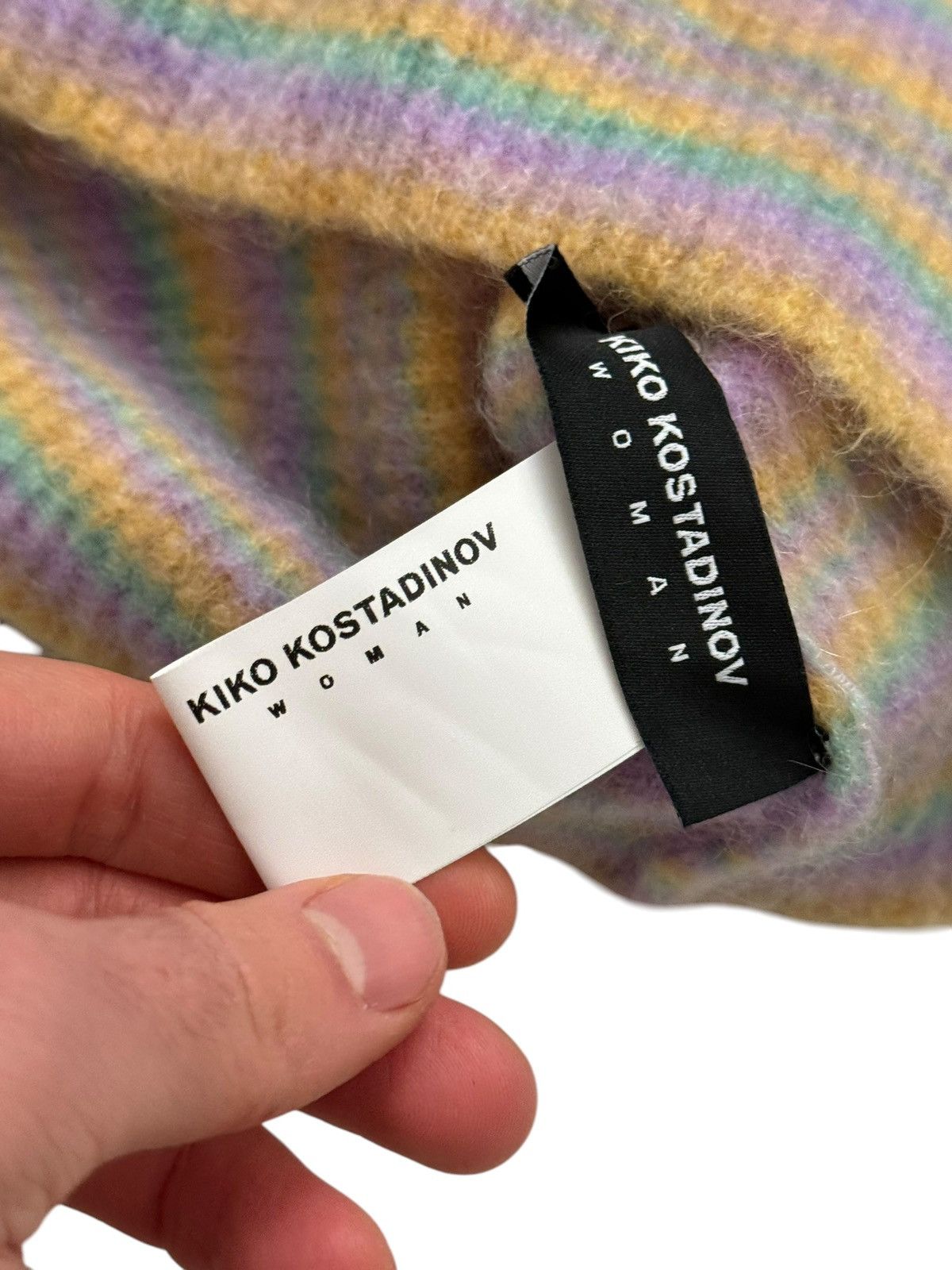 KIKO KOSTADINOV Striped Neck Gaiter