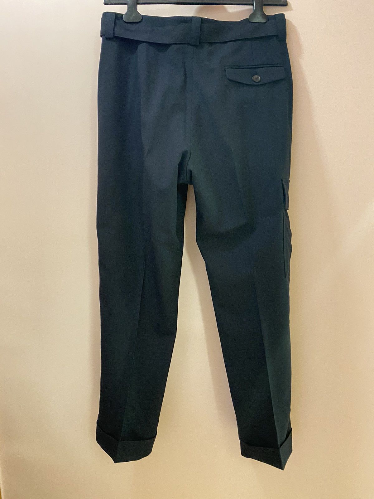 Loewe Loewe navy wool cargo pants 48 Size US 32 / EU 48 - 4 Thumbnail