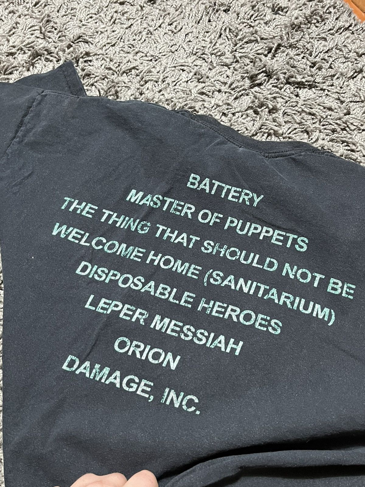 Metallica METALLICA MASTER OF PUPPETS ROCK VINTAGE FADED TEE Size US L / EU 52-54 / 3 - 5 Thumbnail