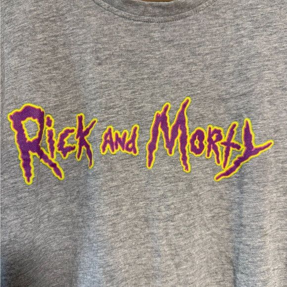 Other Rick and Morty Adult Swim Graphic T-Shirt Gray Men’s Size M Size US M / EU 48-50 / 2 - 4 Thumbnail