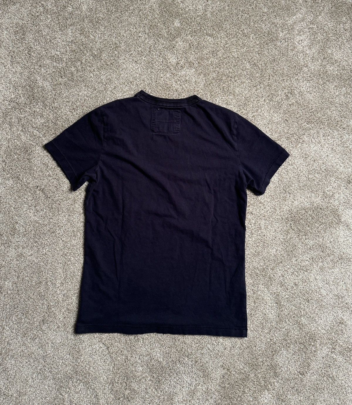 Aeropostale NAVY AEROPOSTALE DISTRESSED PATCHWORK TEE Size US S / EU 44-46 / 1 - 5 Thumbnail