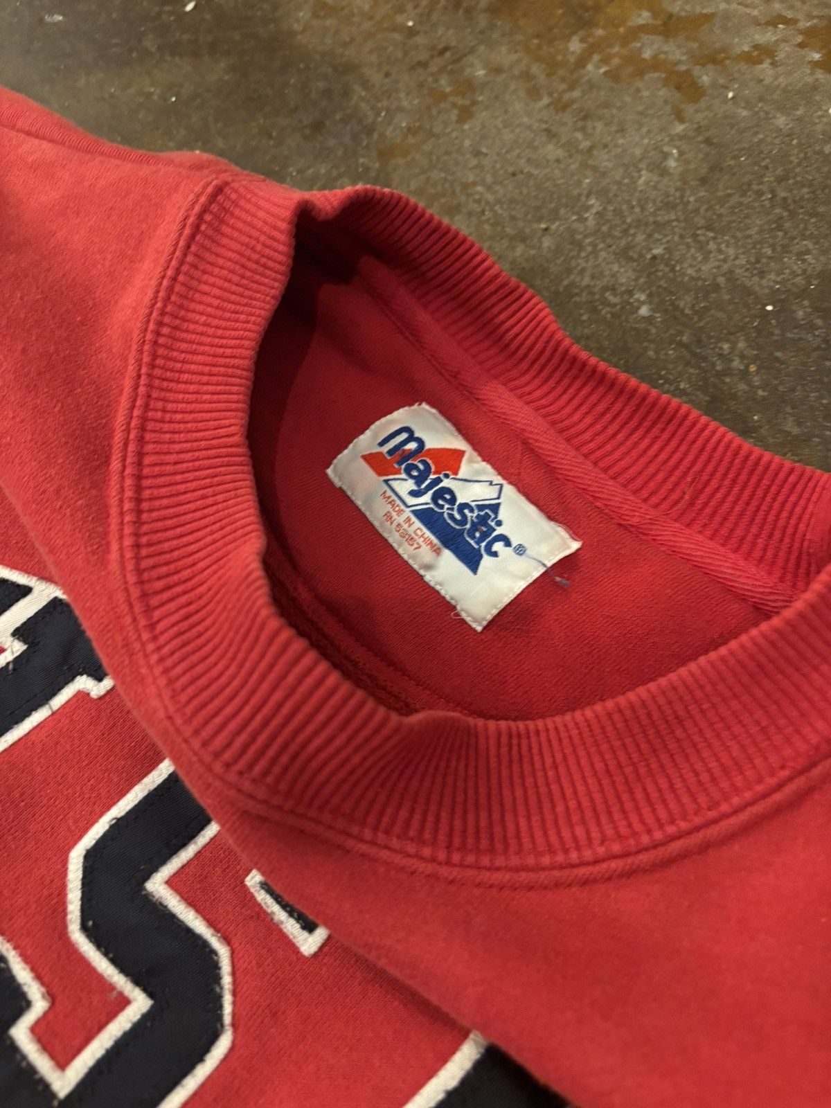 Majestic × Vintage rare USA majestic pullover Size US XL / EU 56 / 4 - 3 Thumbnail