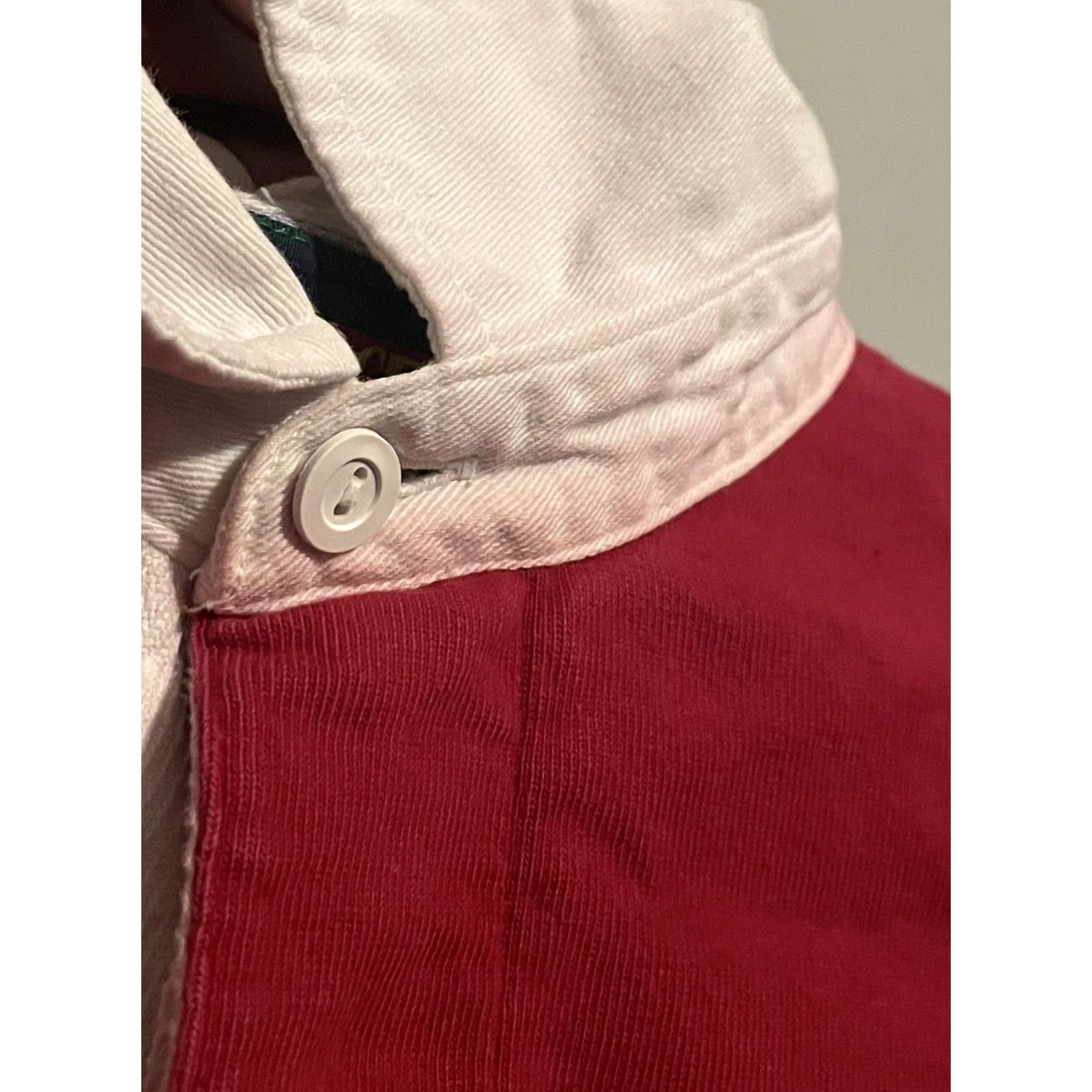 Vintage VINTAGE Ivy Crew Shirt Mens L Red Men Long Sleeve Polo Size B48 Size US L / EU 52-54 / 3 - 6 Thumbnail