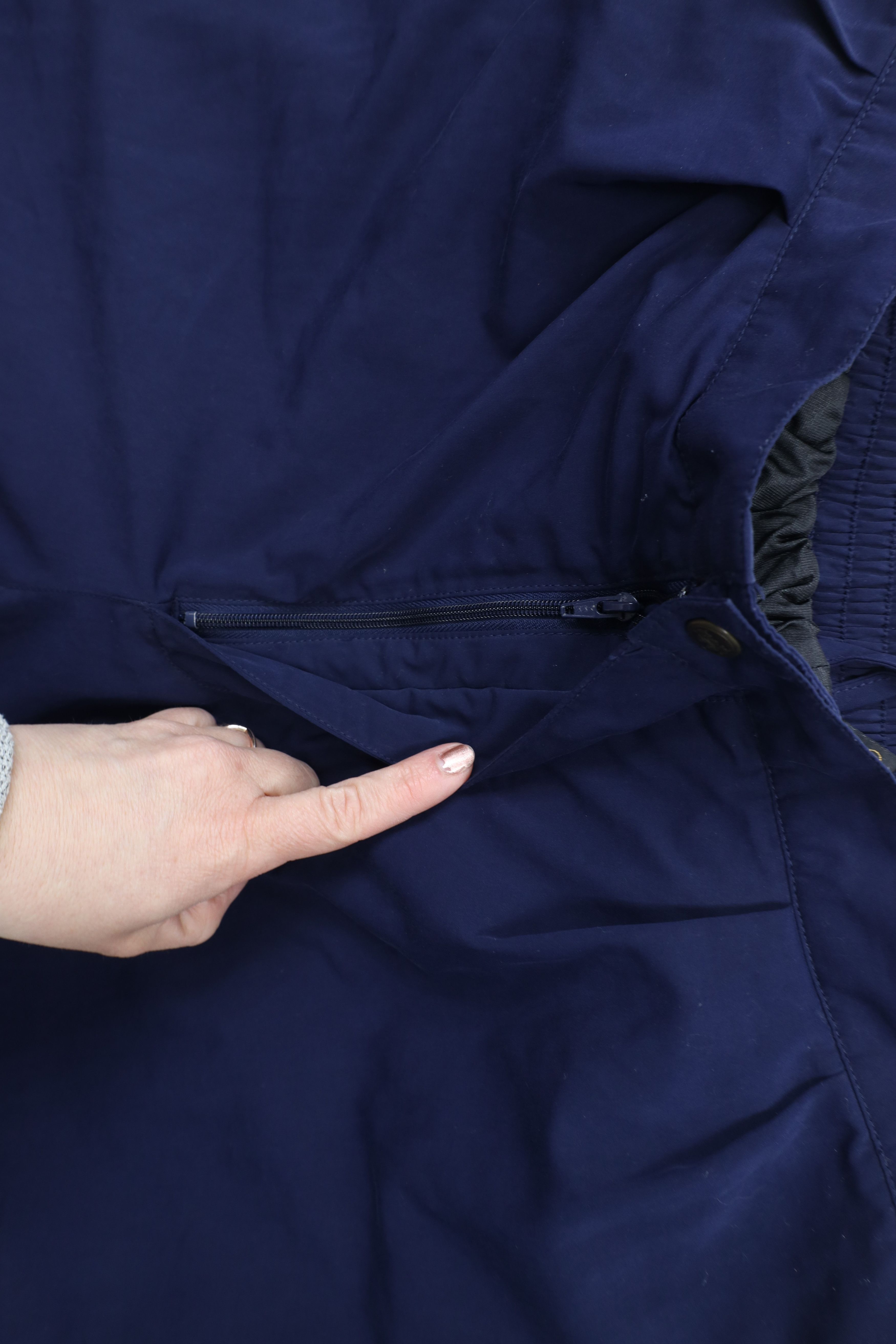Goretex × Vintage Vintage 90s Tourney Goretex Waterproof Golf Rain Pants Blue Size US 36 / EU 52 - 7 Thumbnail