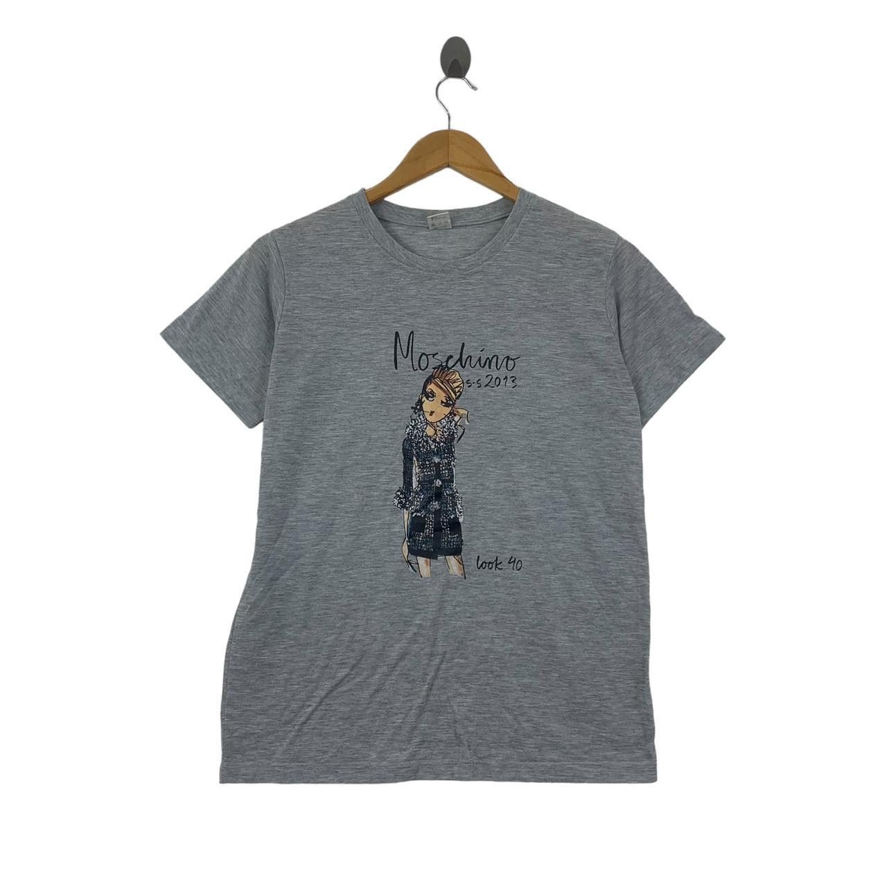 Vintage MOSCHINO x 25ANS 2013 Sprint Summer Tee Shirt Top