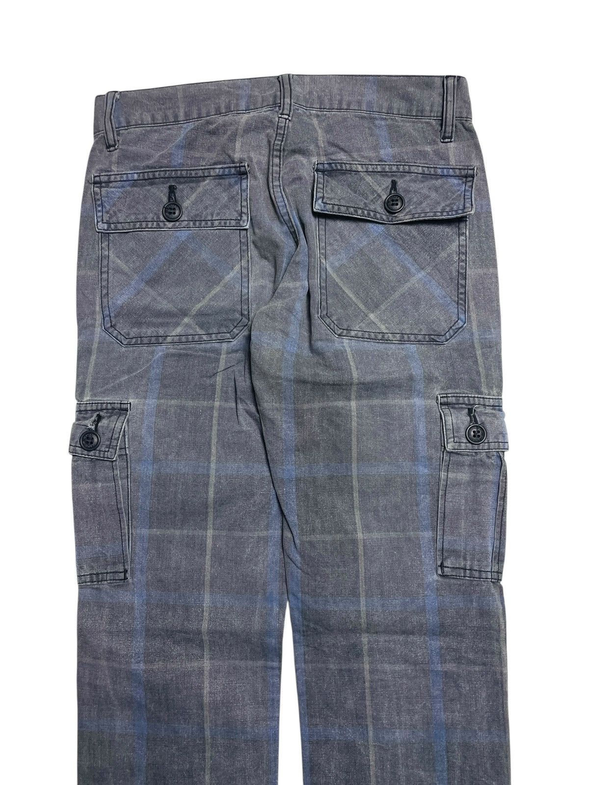 Hysteric Glamour 2000’s Hysteric Glamor - Plaid Cargo Pants Size US 26 / EU 42 - 9 Thumbnail