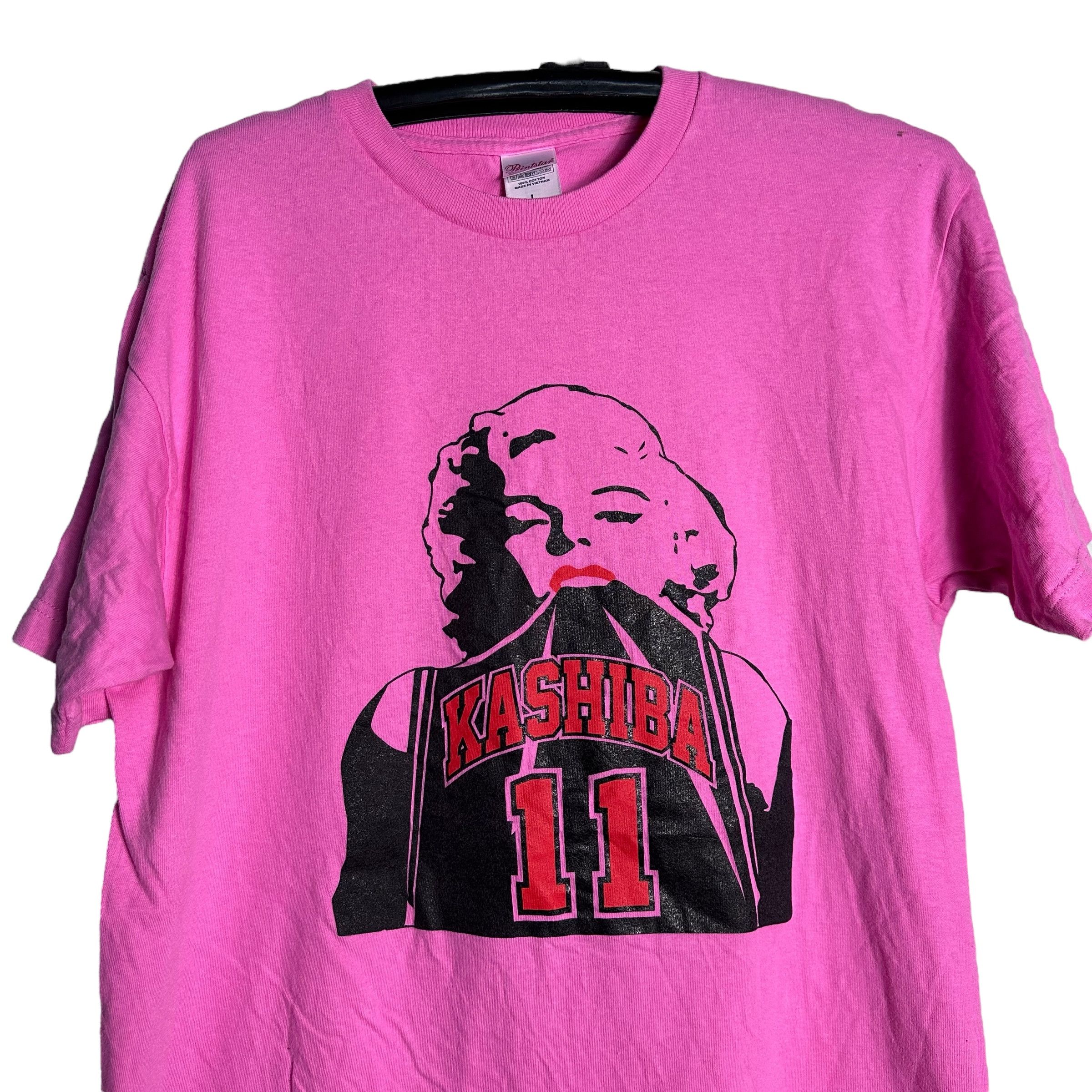 Japanese Brand 🔥RARE🔥Marilyn Monroe Kashiba T-shirt Size US L / EU 52-54 / 3 - 2 Thumbnail