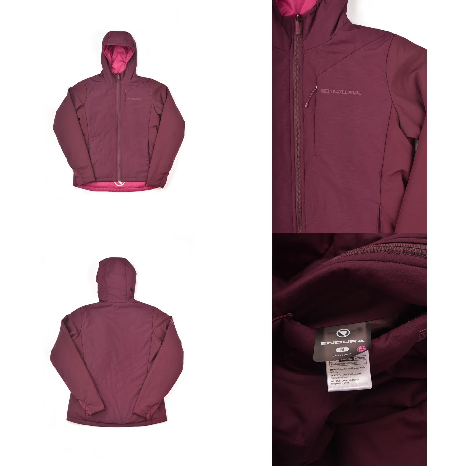 Vintage Endura Women's Urban PrimaLoft® FlipJak II Reversible Jacket Shirt Womens Size M Purple Size M / US 6-8 / IT 42-44 - 8 Thumbnail