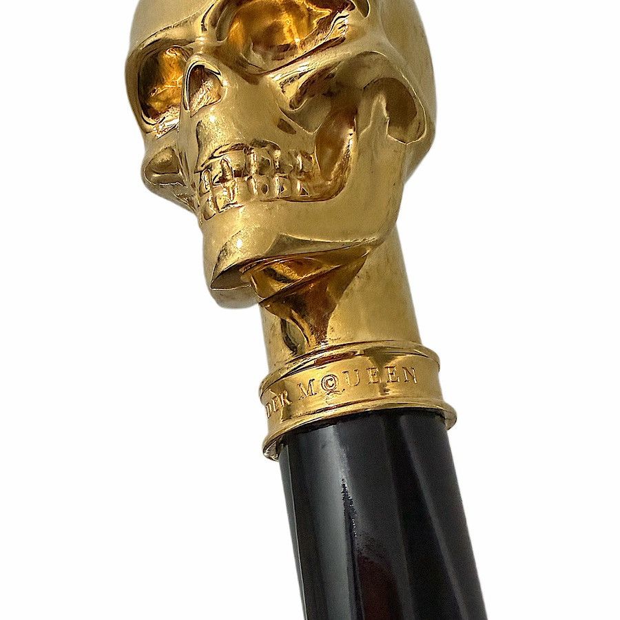 Alexander McQueen Authentic Alexander McQueen 13 AW Skull Walking Stick Size ONE SIZE - 4 Thumbnail