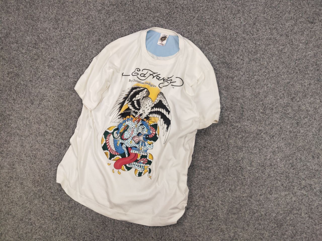 Ed Hardy Vintage Ed Hardy Christian Audigier Logo shirt Y2K Style Size US S / EU 44-46 / 1 - 2 Thumbnail
