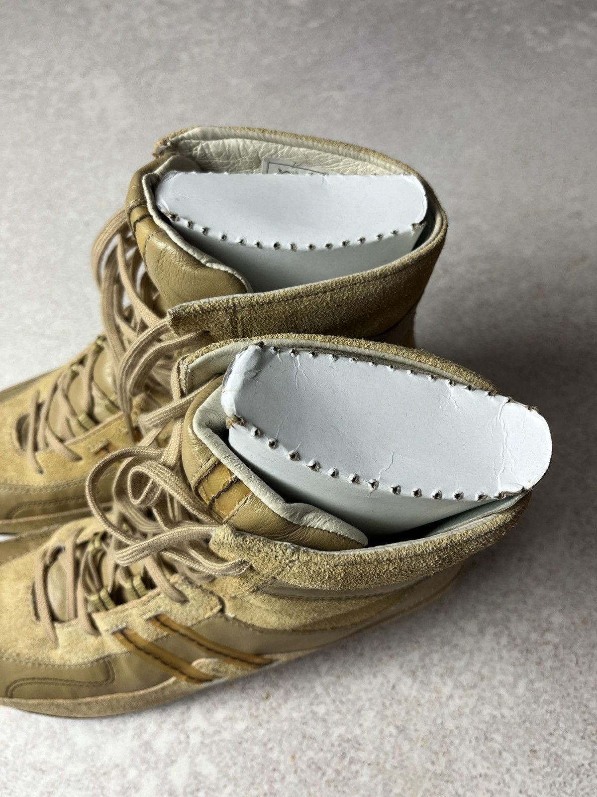 Diesel Vintage Diesel Y2K Foxtrott Leather Suede Sneakers Size US 11 / IT 41 - 8 Thumbnail