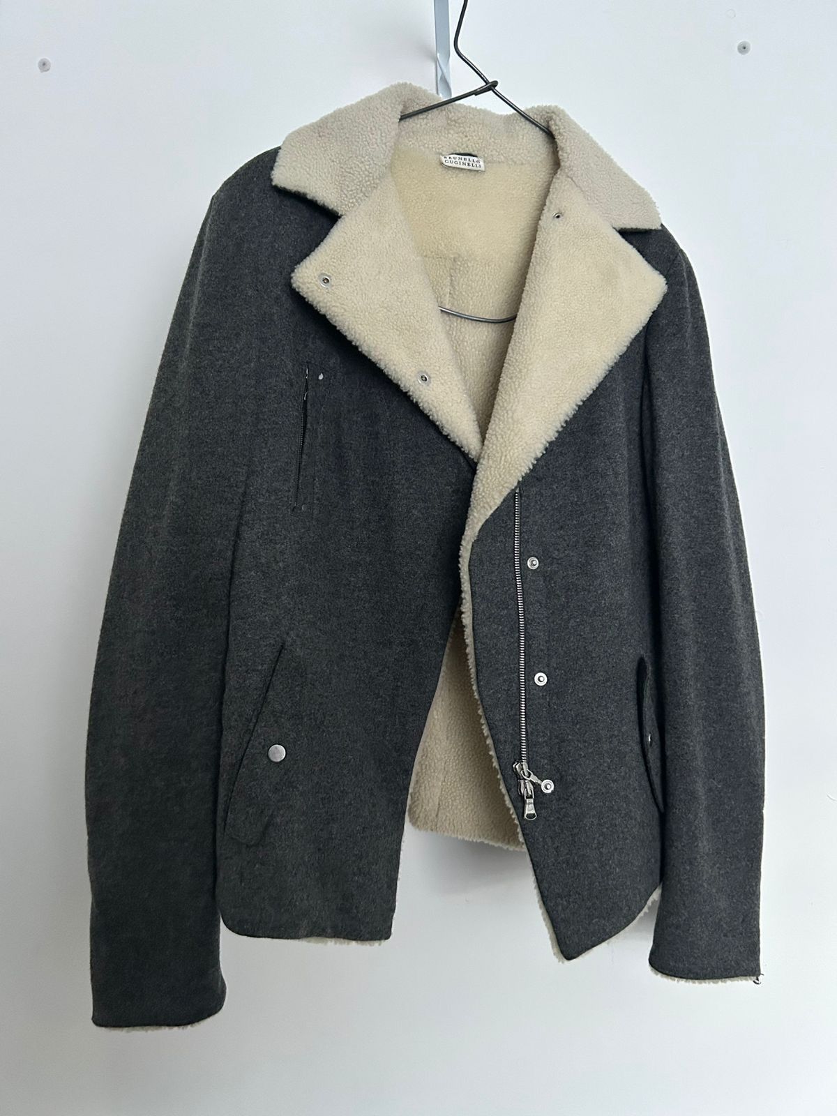Brunello Cucinelli Brunello Cucinelli wool jacket Size M / US 6-8 / IT 42-44 - 1 Thumbnail