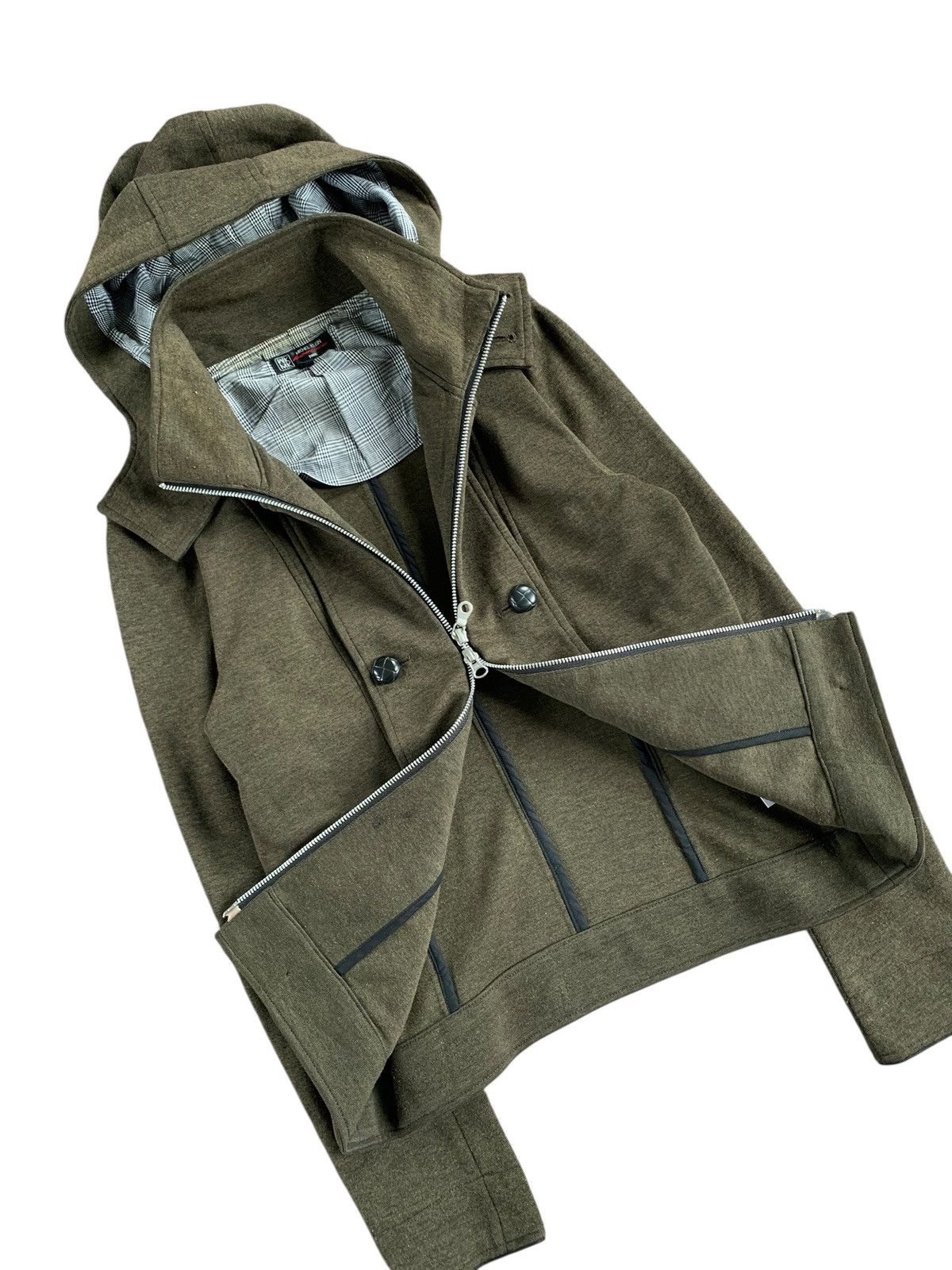 Japanese Brand Y2k Michel klein paris homme Napoleon double zip jacket Size US S / EU 44-46 / 1 - 4 Thumbnail