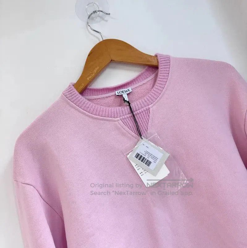 Loewe Loewe Women's Pink Cotton Sweatshirt . Size S / US 4 / IT 40 - 5 Thumbnail