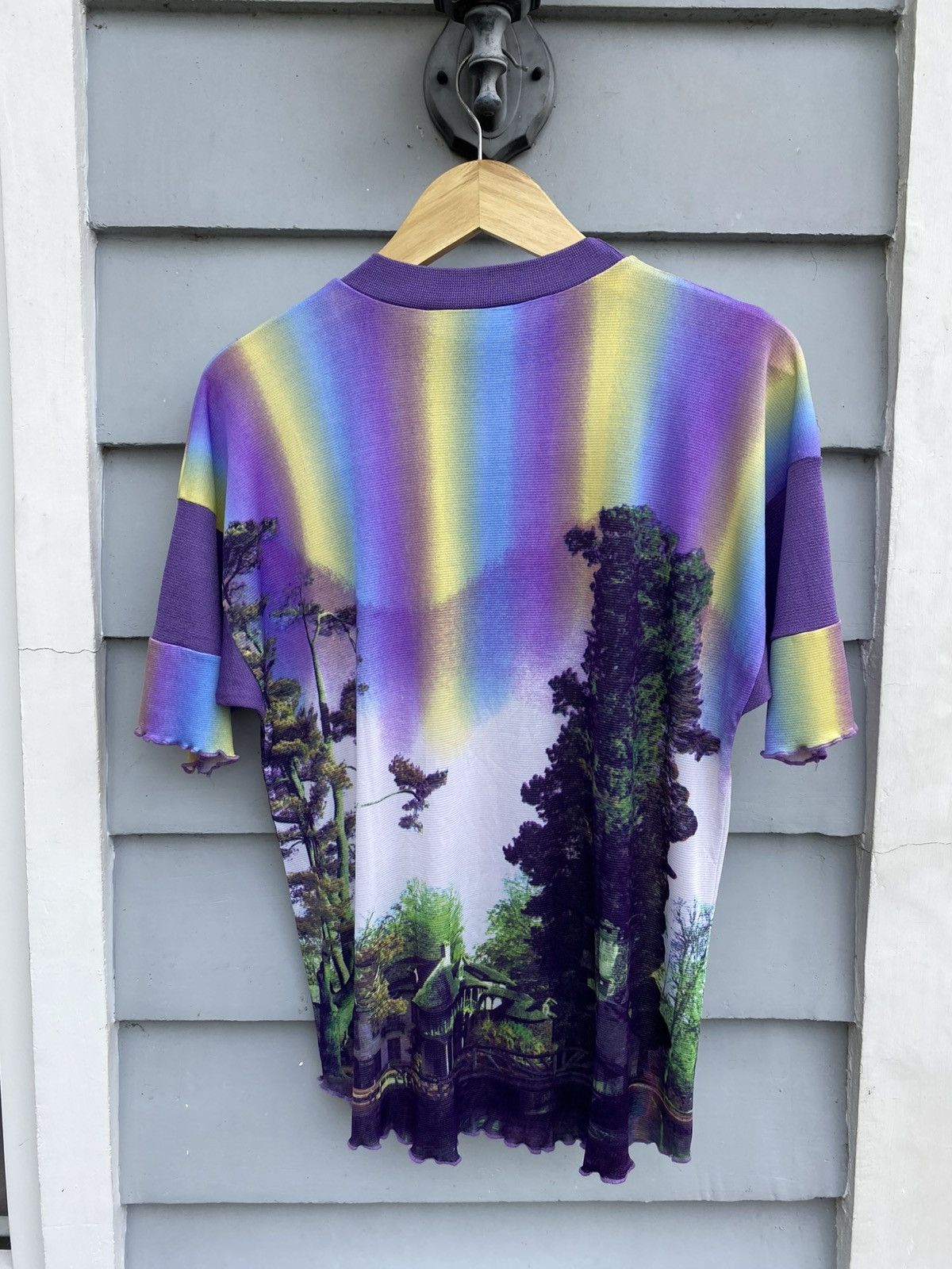 Japanese Brand × Vintage Japanese All Over Print Style Psychedelic Photograph Size XL / US 12-14 / IT 48-50 - 2 Thumbnail
