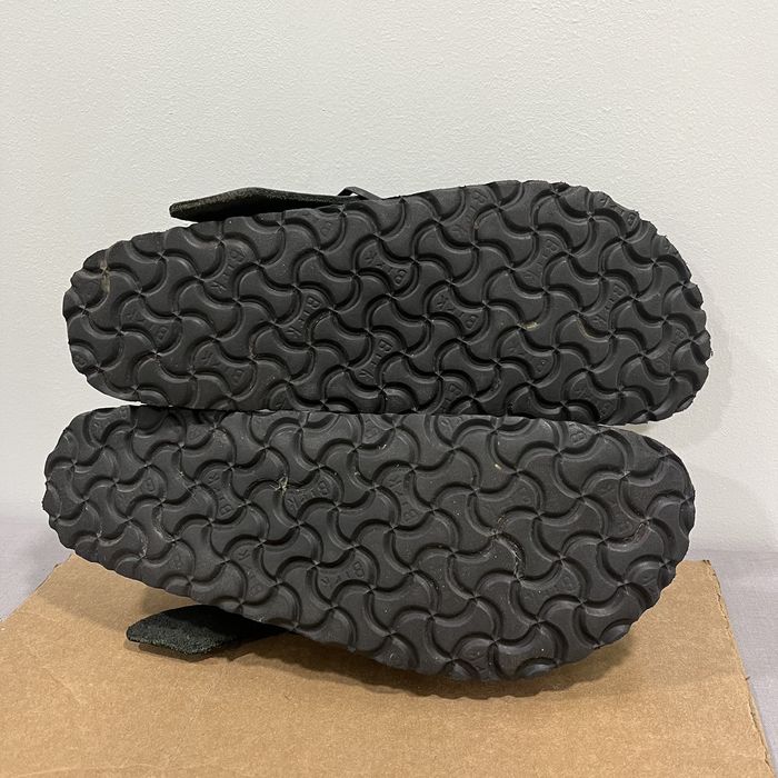 Rick Owens Boston Black Leather Clog Mules | Grailed