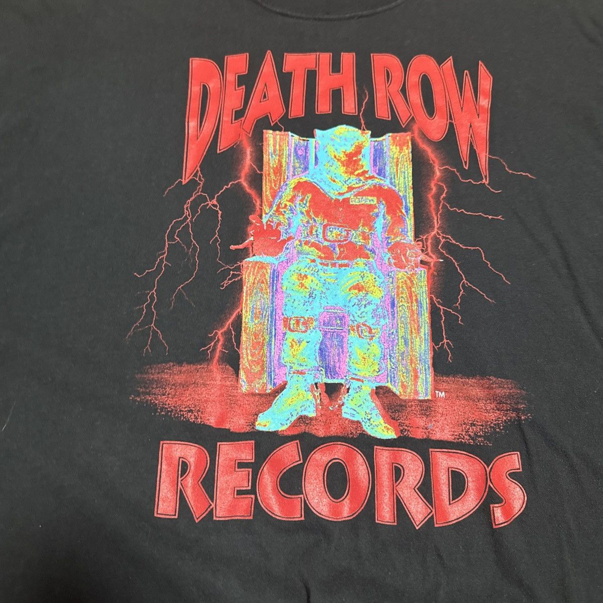 Death Row Records Death row records Graphic T-shirt Size US XL / EU 56 / 4 - 2 Thumbnail