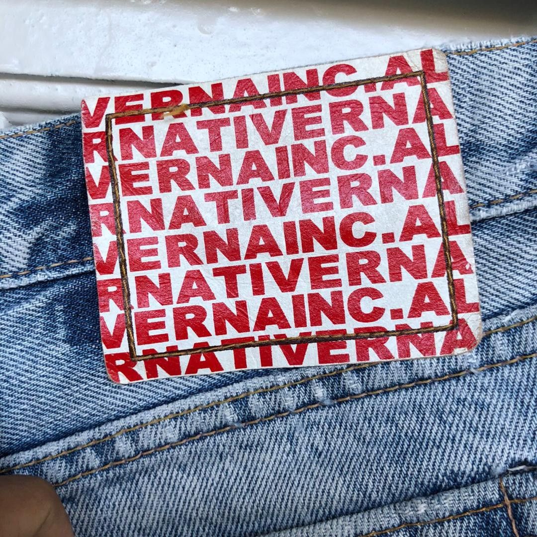 4GSELLER Very Rare Distressed denim brand Alternative RNA Verna inc Size US 33 - 14 Thumbnail