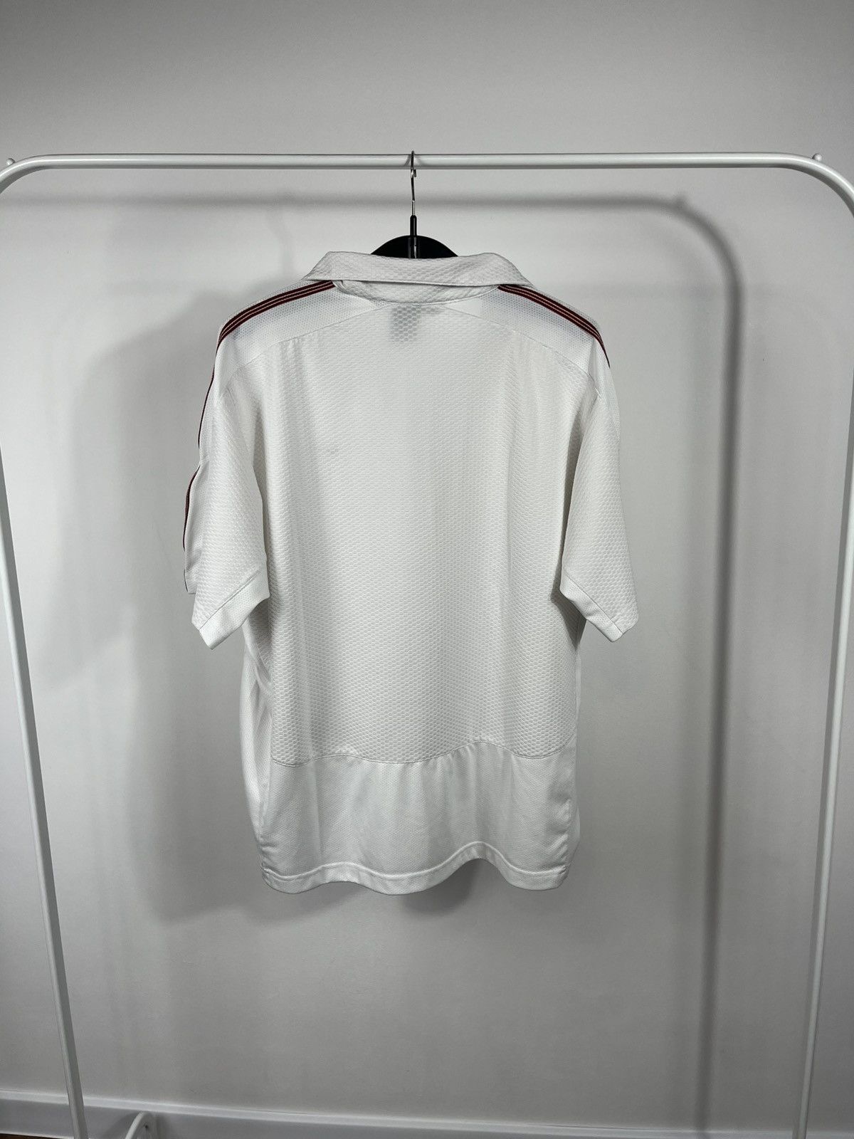 Nike Nike Sphere White Tennis Zip Polo Shirt Size L Size US L / EU 52-54 / 3 - 14 Thumbnail