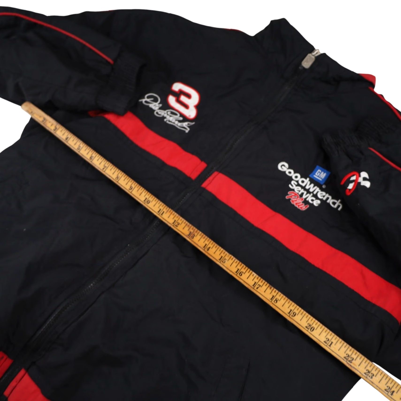 Chase Authentics VINTAGE Chase Authentics Dale Earnhardt Nascar Jacket Black Large Mens Size US L / EU 52-54 / 3 - 6 Thumbnail
