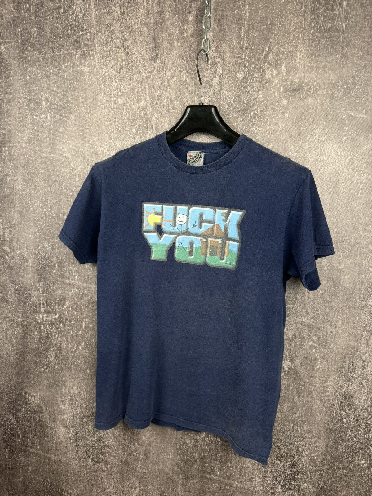 Sex Skateboards Vintage 90s NC 17 skateboards fuck you t shirt tee graphic Size US M / EU 48-50 / 2 - 2 Thumbnail