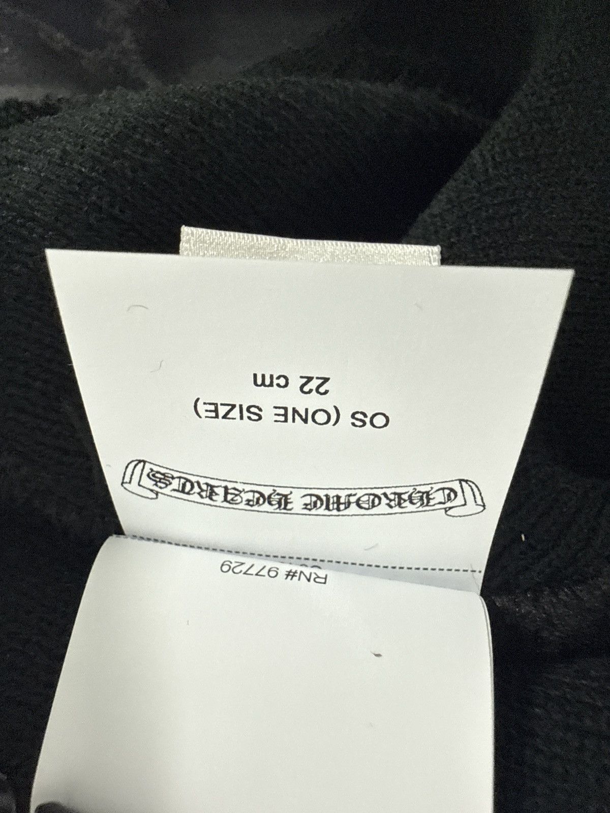 Chrome Hearts CHROME HEARTS EMBROIDERY BEANIE BLACK WHITE Size ONE SIZE - 6 Thumbnail