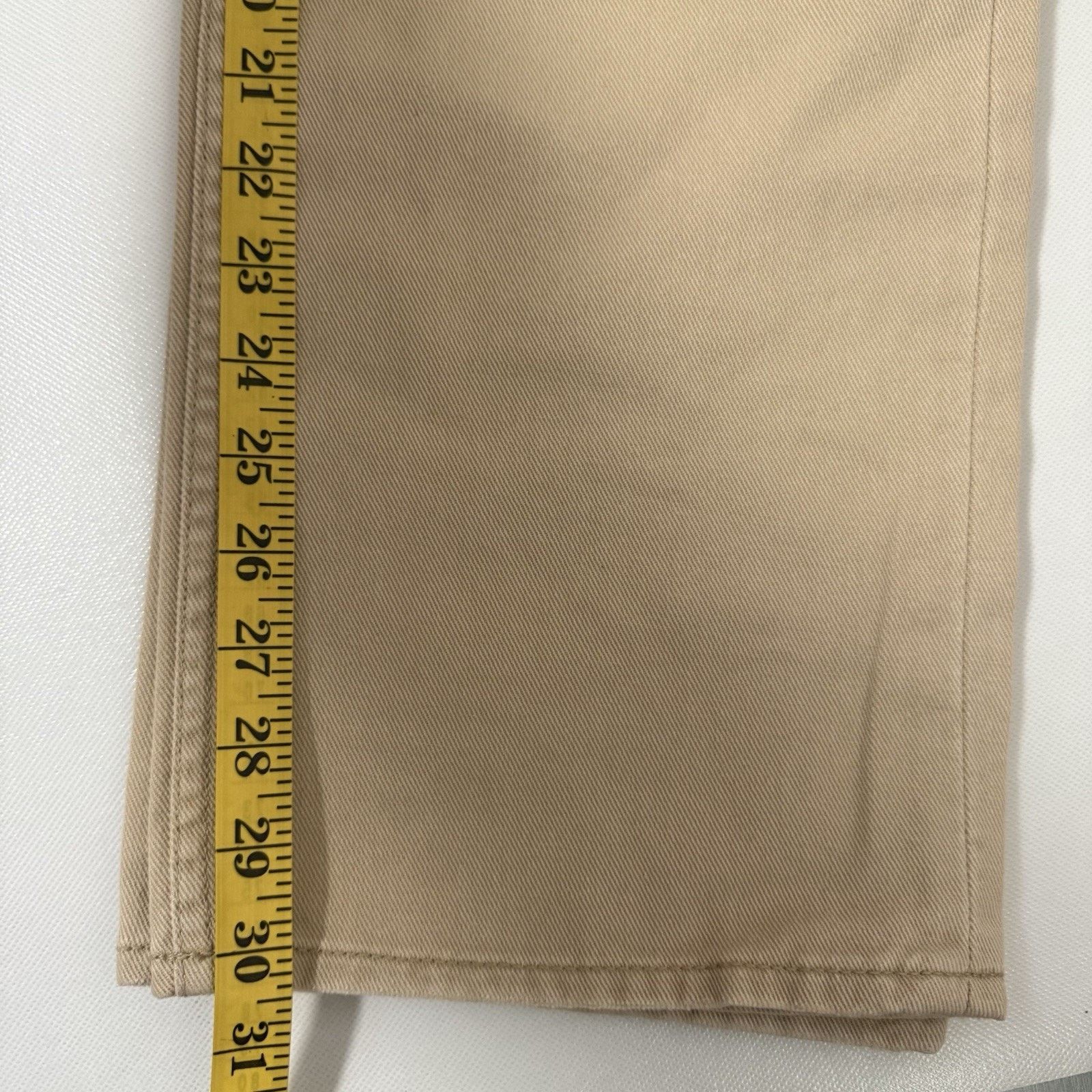 Polo Ralph Lauren POLO Ralph Lauren 650 Straight Jeans Tan Mens 35/30 Pants Size US 35 - 7 Thumbnail
