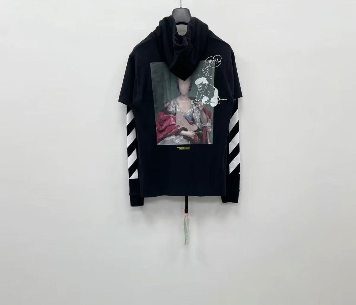 Off-White OFF-WHITE 100% Cotton Hooded Sweatshirt J30 Size US XS / EU 42 / 0 - 1 Thumbnail