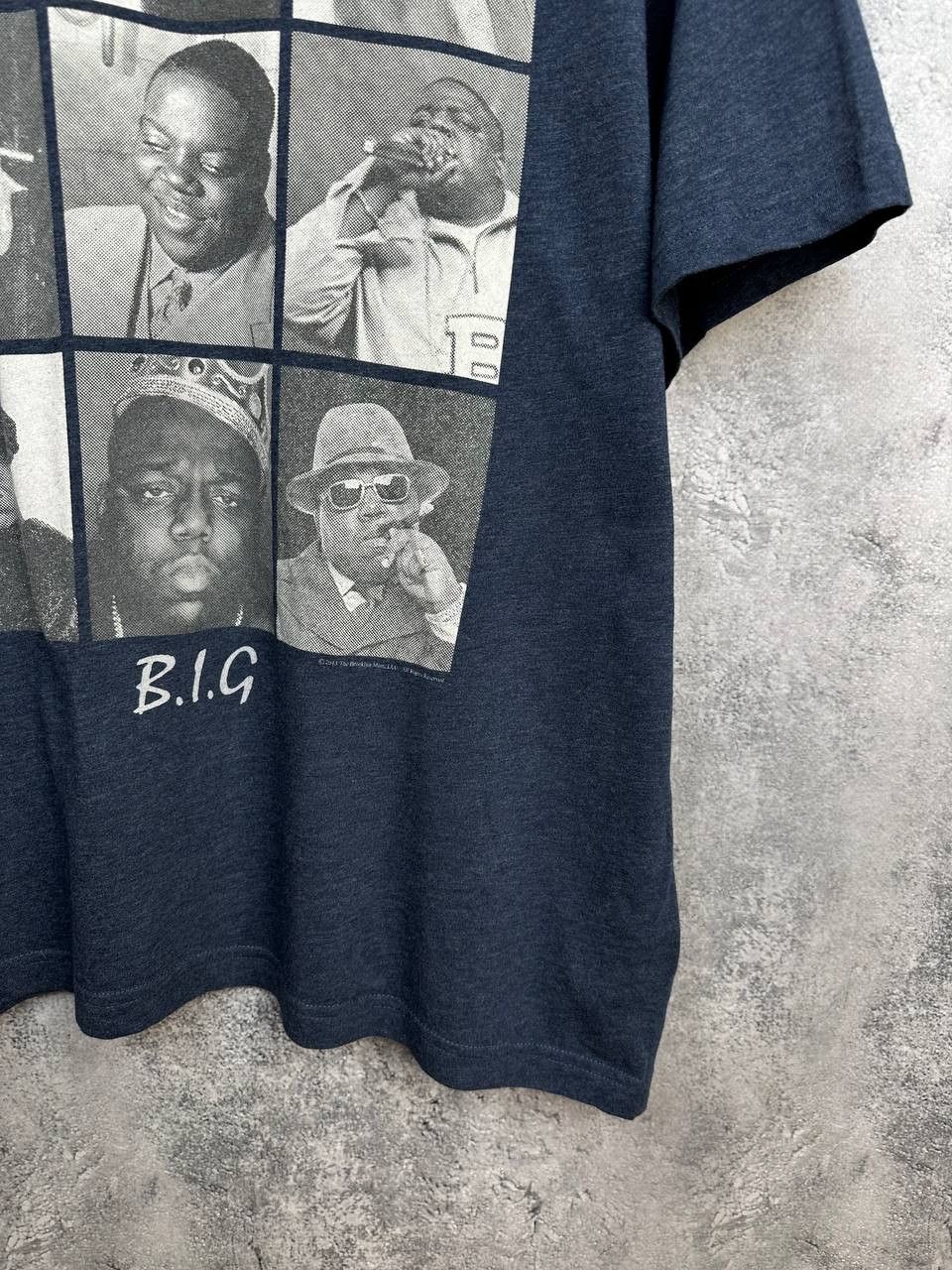 Rap Tees The Notorious B.I.G. Graphic T-Shirt Blue Hip Hop Rap Tee Size US XL / EU 56 / 4 - 7 Thumbnail