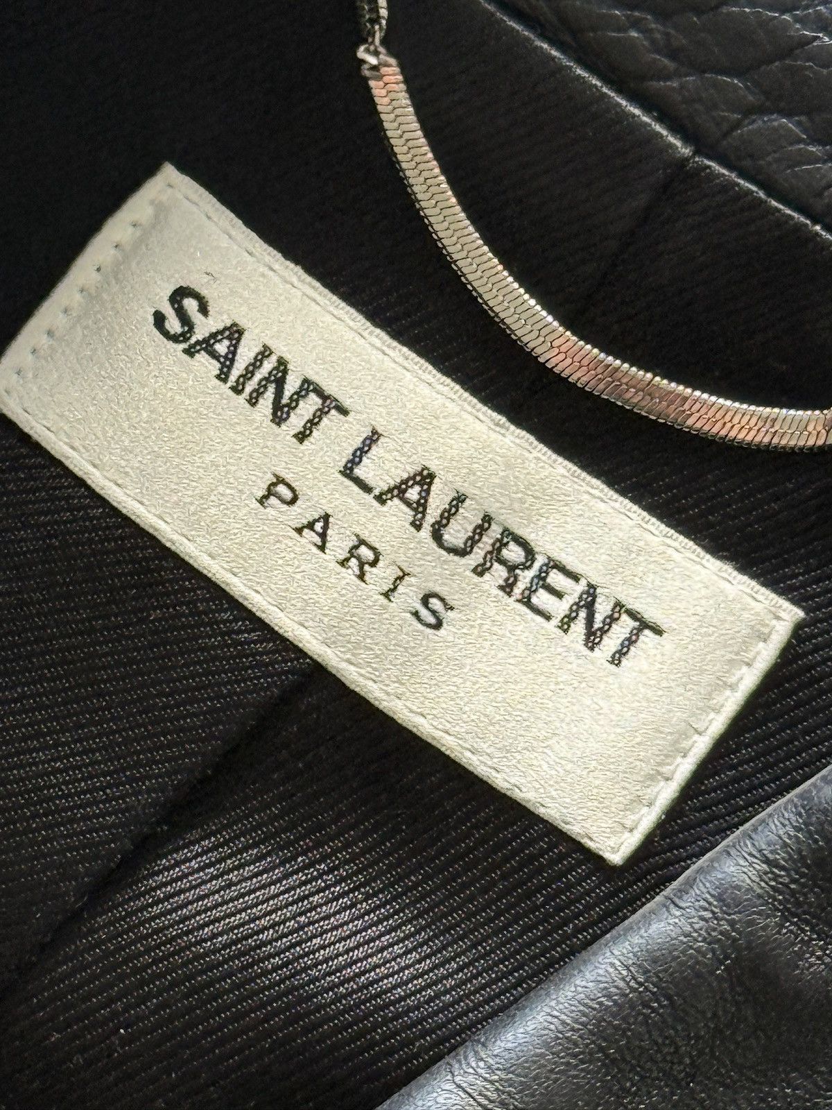 Hedi Slimane × Saint Laurent Paris Holy Grail 2012 Hedi Slimane Field Leather Jacket 52 50 M Size US L / EU 52-54 / 3 - 7 Thumbnail