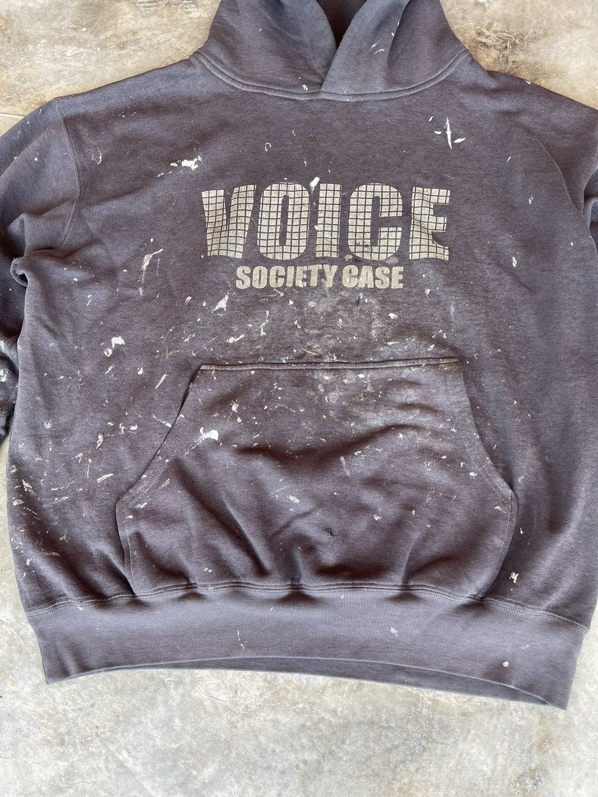 Vintage Vintage Neuterplevo Thrashed Paint Hoodie Size US L / EU 52-54 / 3 - 5 Thumbnail