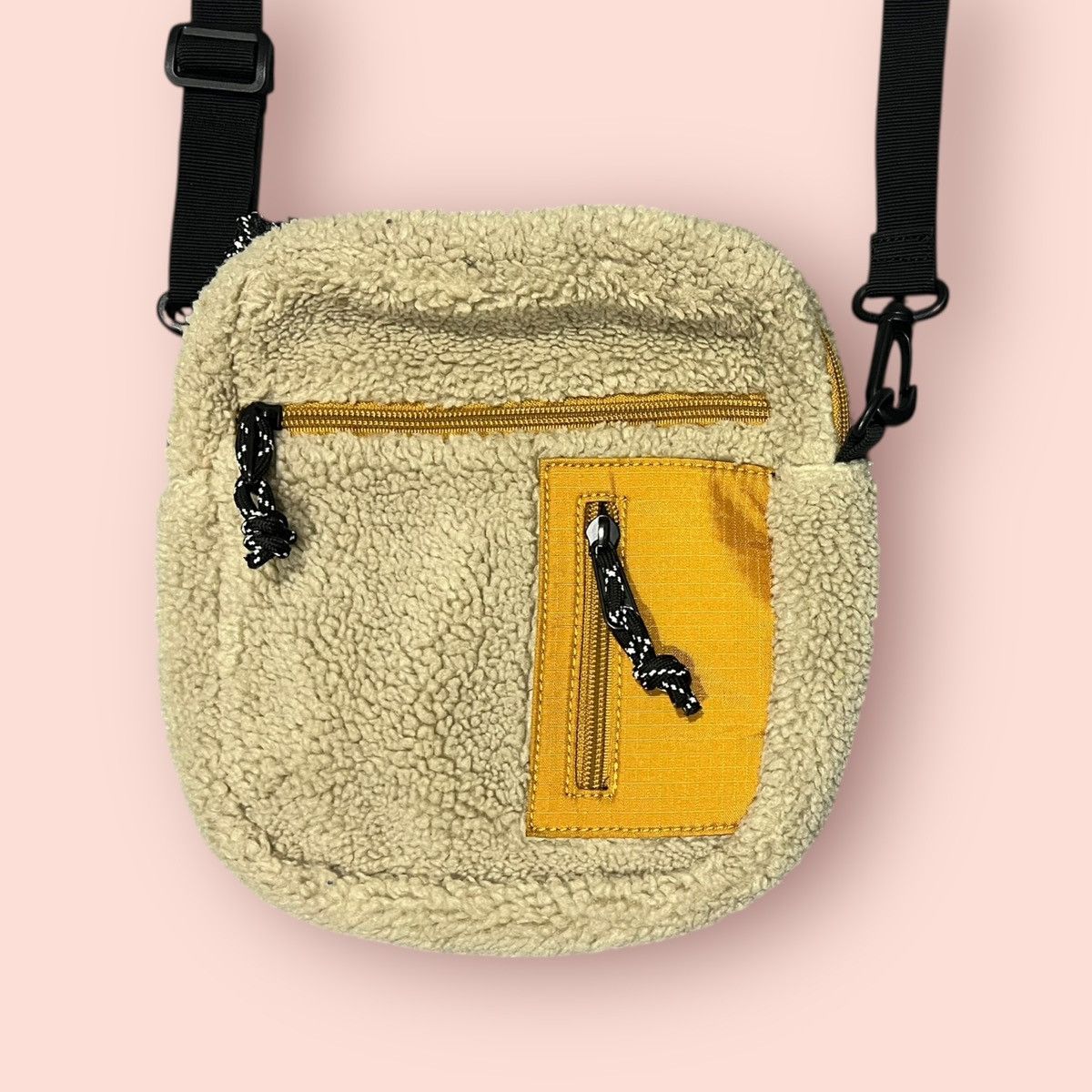 Japanese Brand × Studio Seven RARE STUDIO CLIP JAPAN FLEECE CROSSBODY SHOULDER BAG Size ONE SIZE - 9 Thumbnail