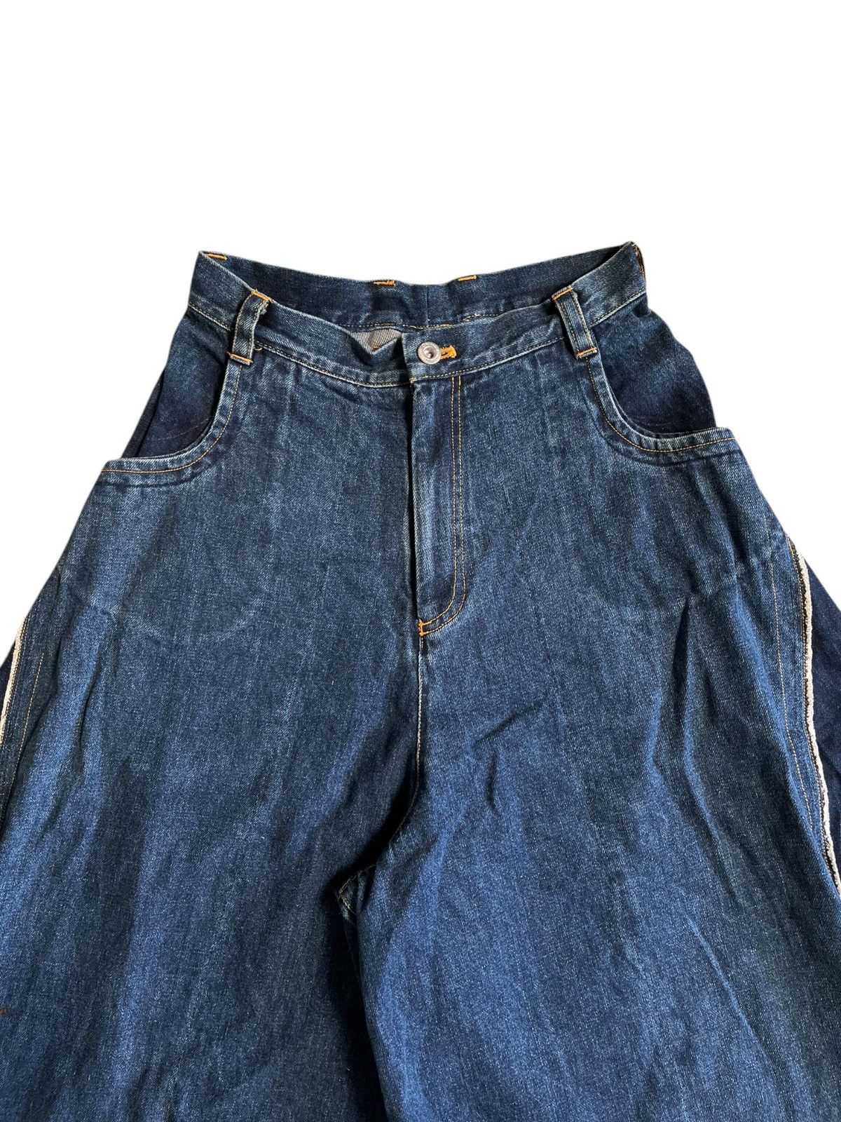 Japanese Brand Limi Feu - Super Oversized Balloon Jeans Size US 29 - 4 Thumbnail