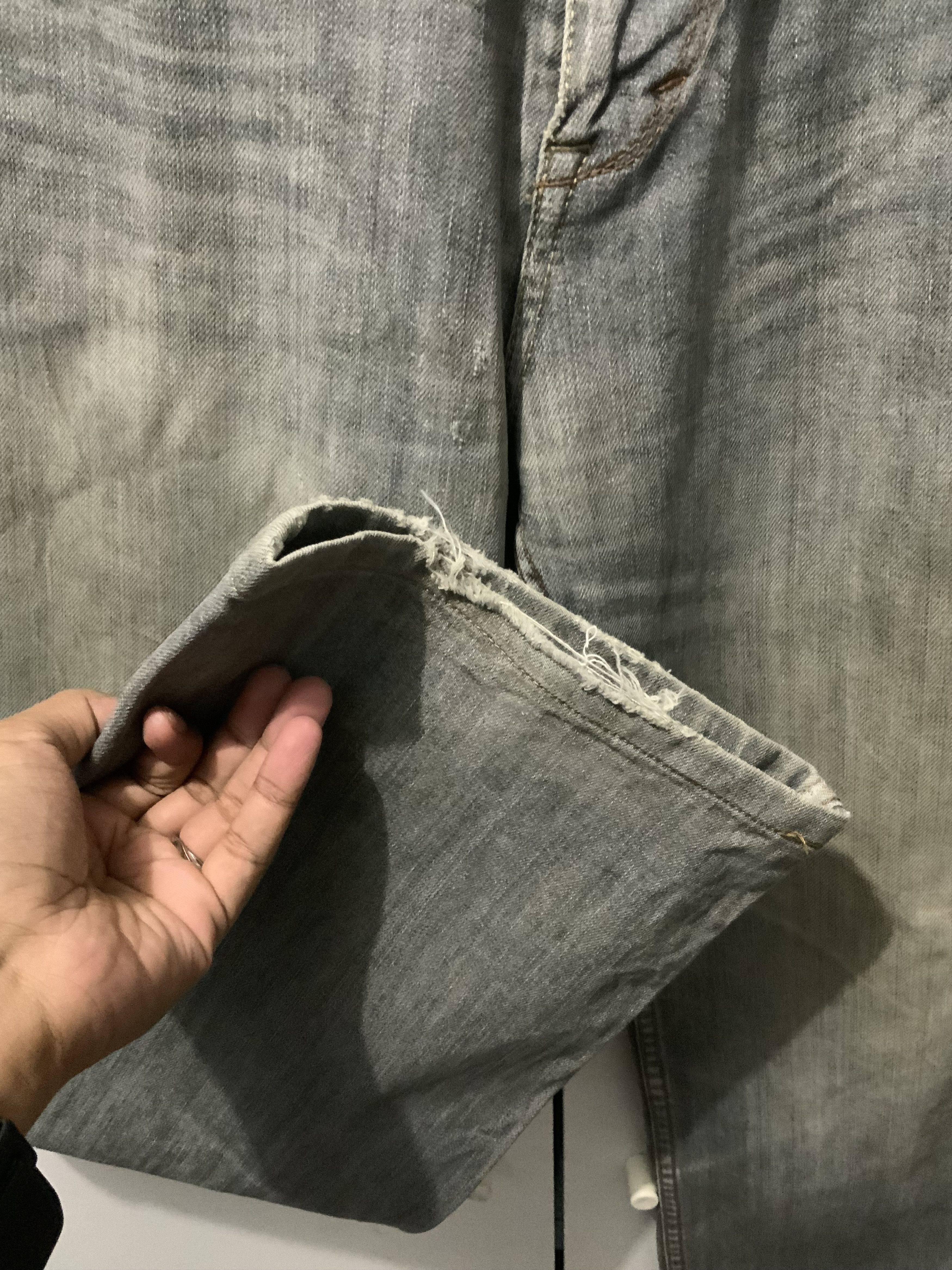 Denime Eddie Bauer Fade Japan Denime Jean Size US 31 - 7 Thumbnail