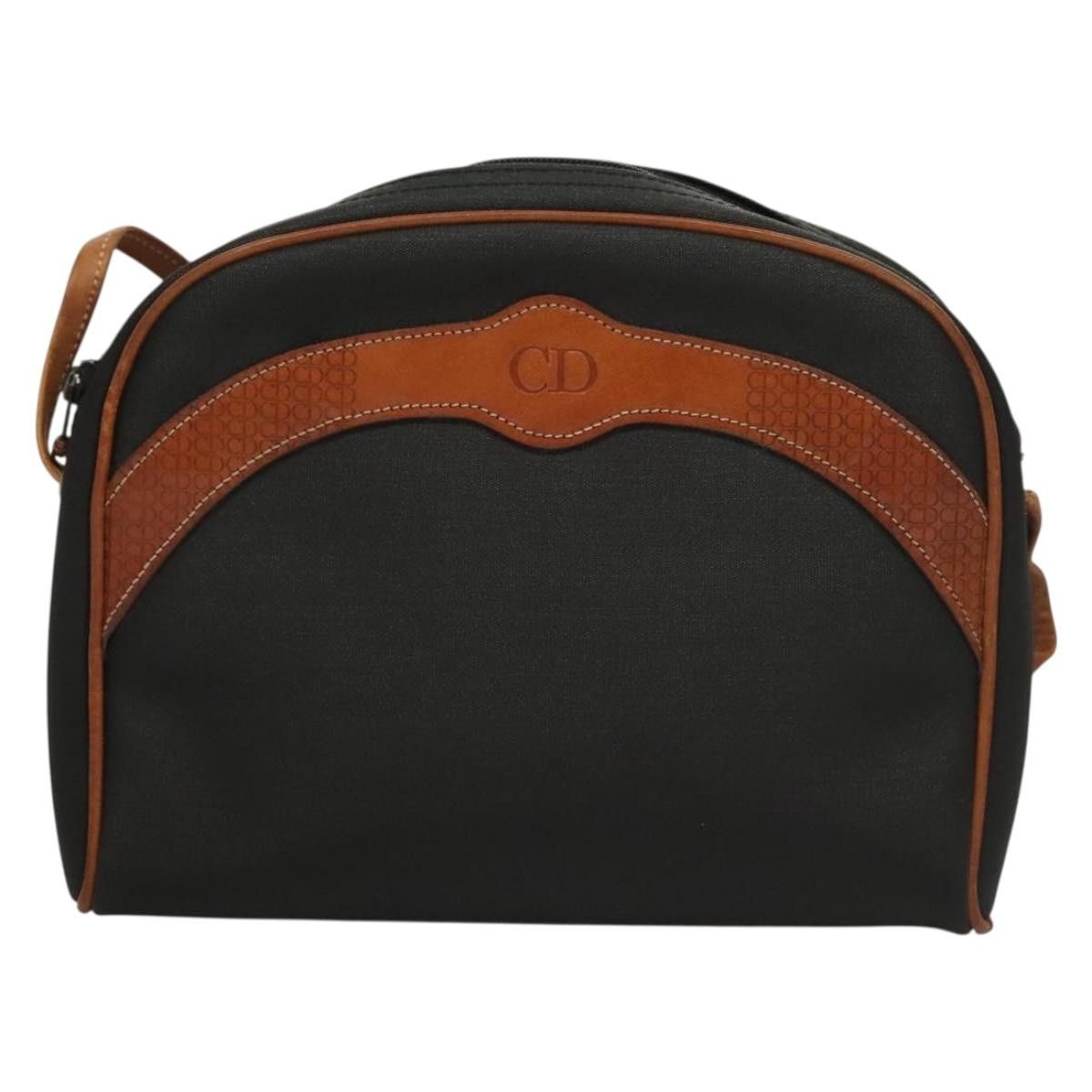 Dior DIOR Shoulder Bag Leather Pvc Black Brown Size ONE SIZE - 2 Thumbnail
