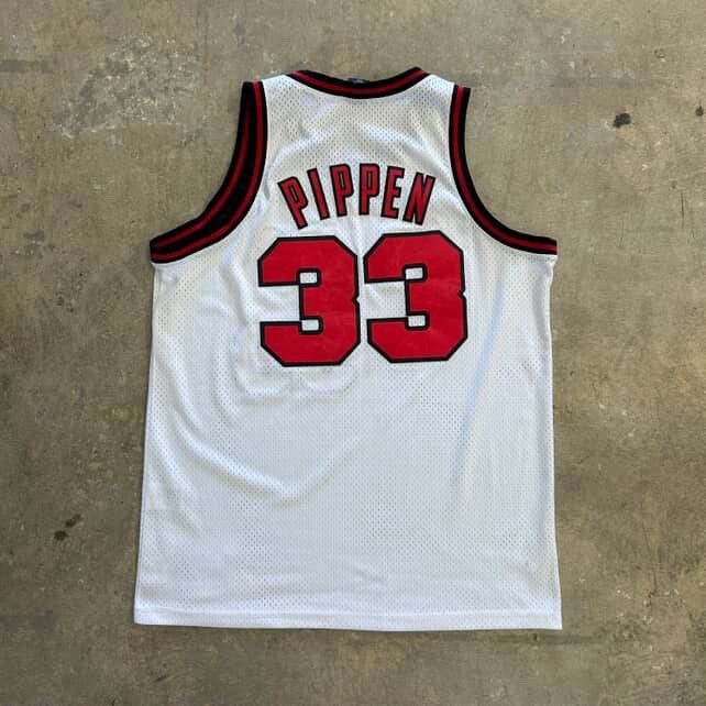 NBA × Vintage Vintage Chicago Bulls Scottie Pippen Jersey XL Size US XL / EU 56 / 4 - 2 Thumbnail
