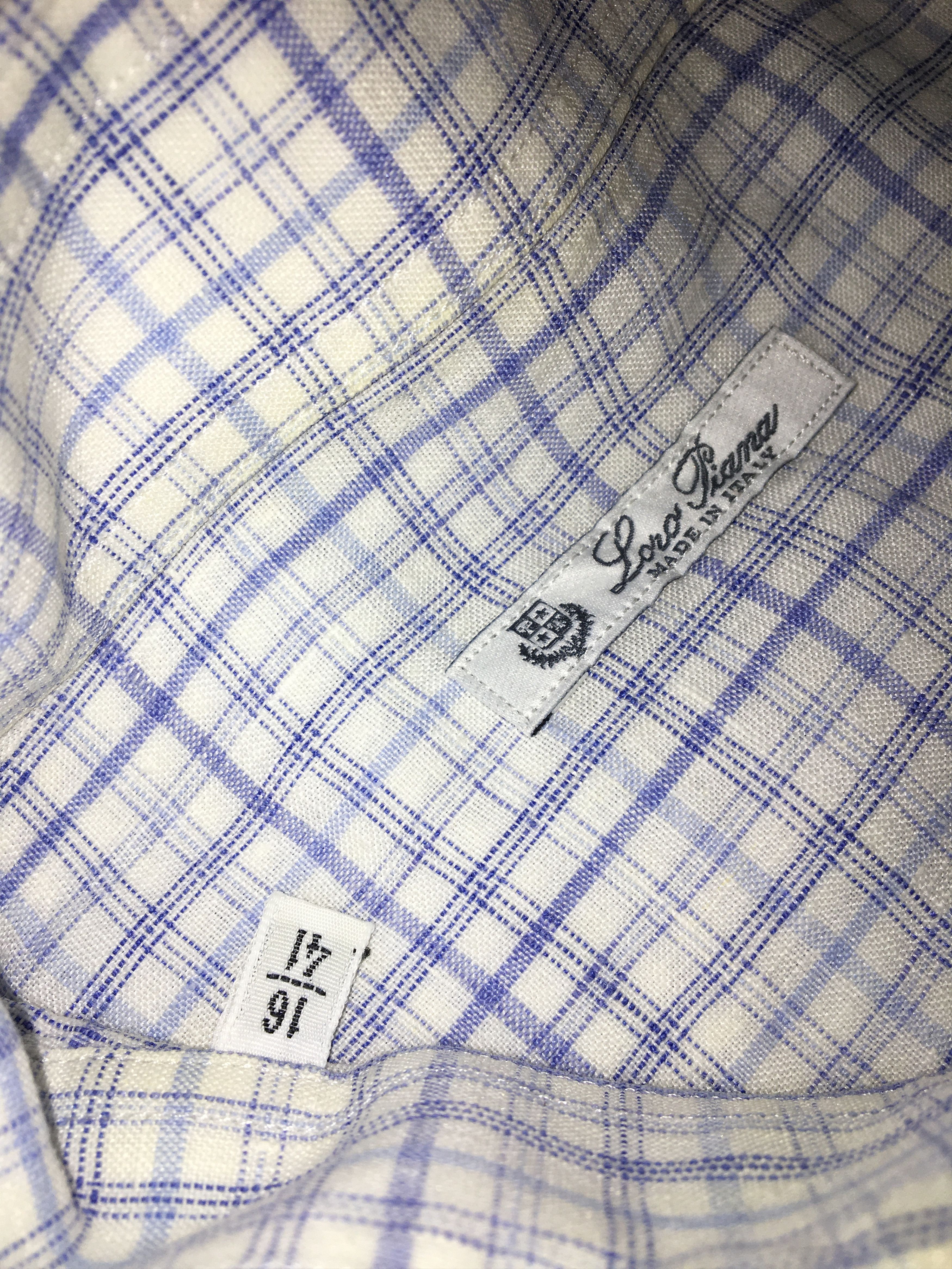 Loro Piana Loro Piana Button Ups Size US XL / EU 56 / 4 - 9 Thumbnail