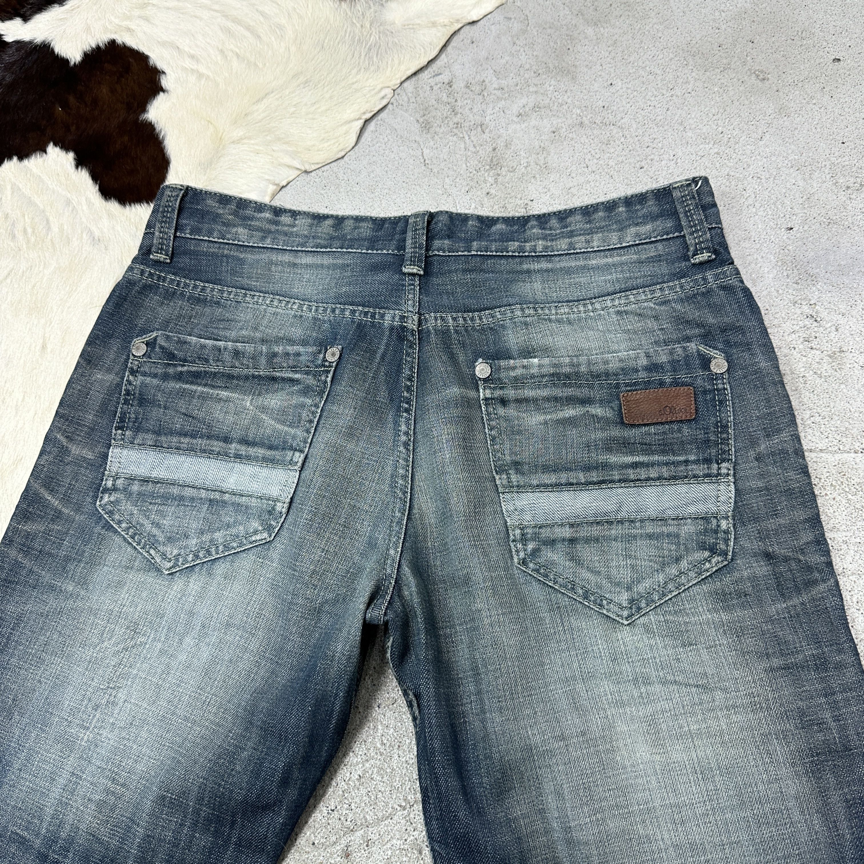 Vintage Vintage Denim Streetwear Wide Leg Baggy Jeans Y2K Size US 34 / EU 50 - 6 Thumbnail