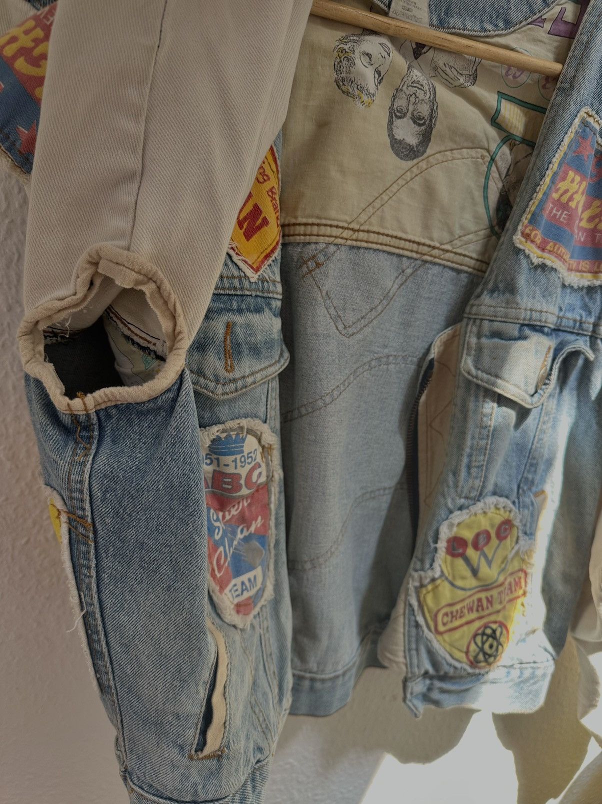 Vintage Vintage Patchwork Motorcycle Jacket - Collector’s Edition Size US M / EU 48-50 / 2 - 7 Thumbnail